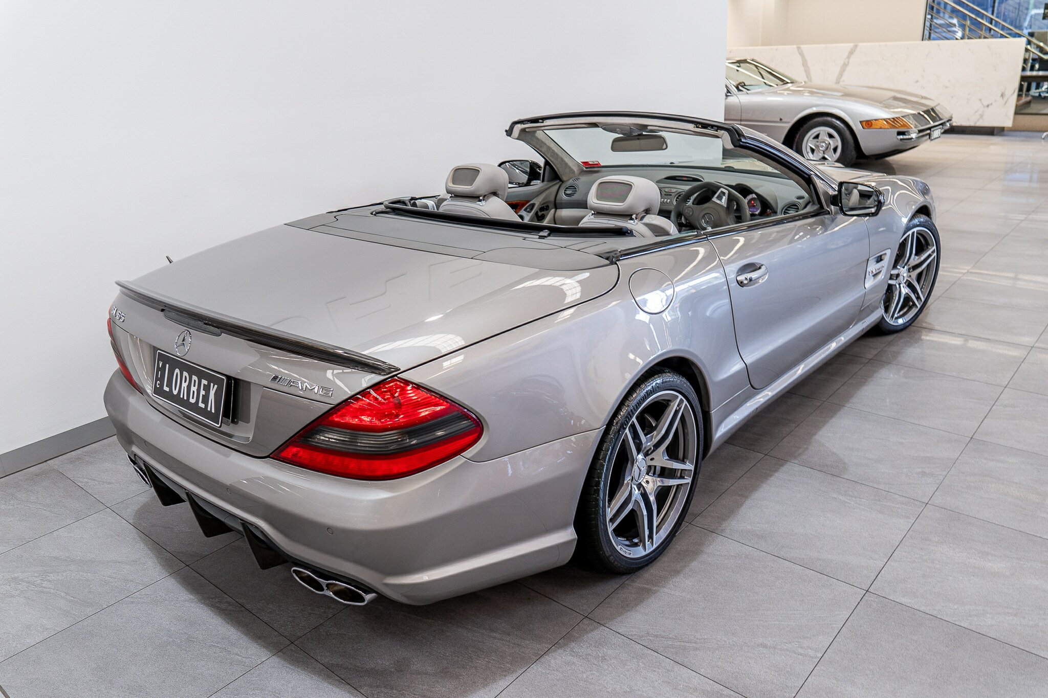 2008 MERCEDES-BENZ SL R230 08 UPGRADE 65 AMG 5 SP AUTOMATIC SPEEDSHIFT 2D CONVERTIBLE