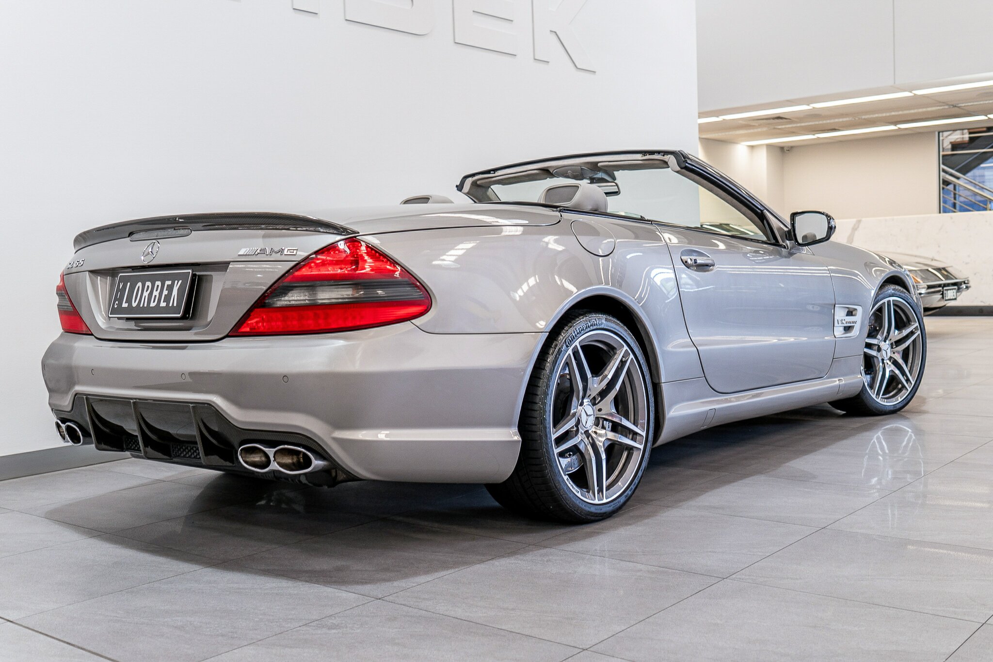 2008 MERCEDES-BENZ SL R230 08 UPGRADE 65 AMG 5 SP AUTOMATIC SPEEDSHIFT 2D CONVERTIBLE
