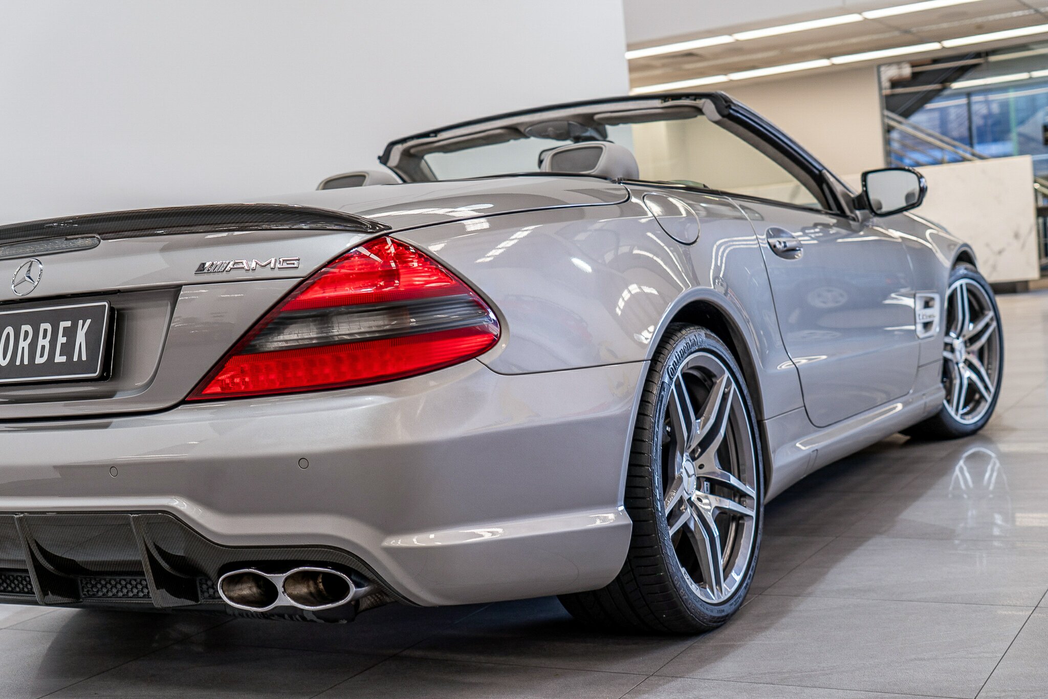 2008 MERCEDES-BENZ SL R230 08 UPGRADE 65 AMG 5 SP AUTOMATIC SPEEDSHIFT 2D CONVERTIBLE