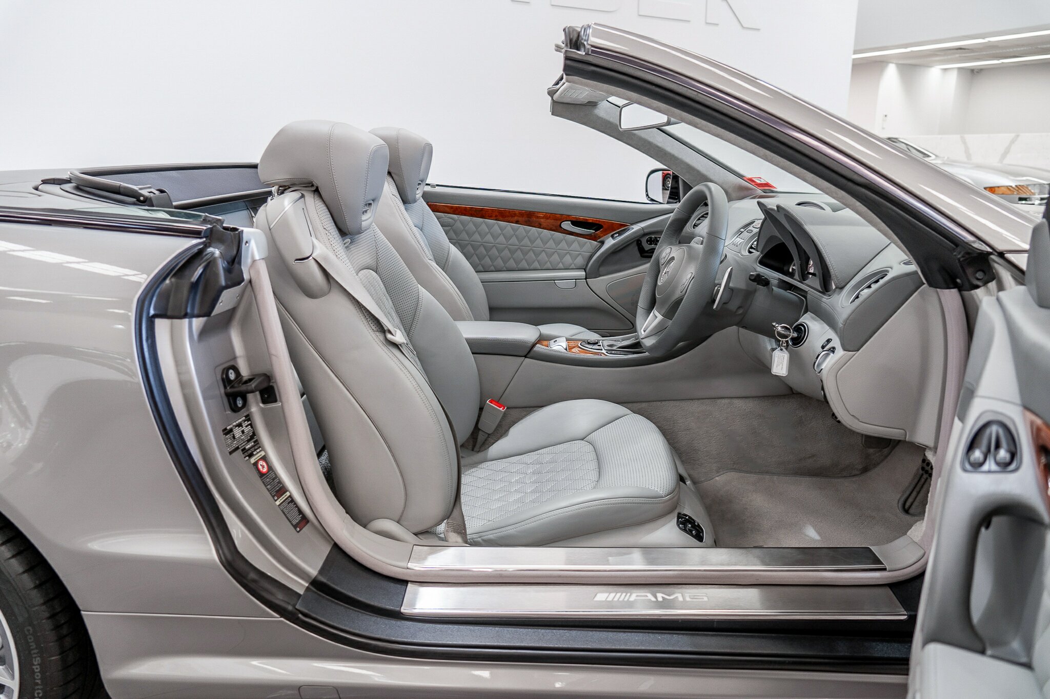 2008 MERCEDES-BENZ SL R230 08 UPGRADE 65 AMG 5 SP AUTOMATIC SPEEDSHIFT 2D CONVERTIBLE