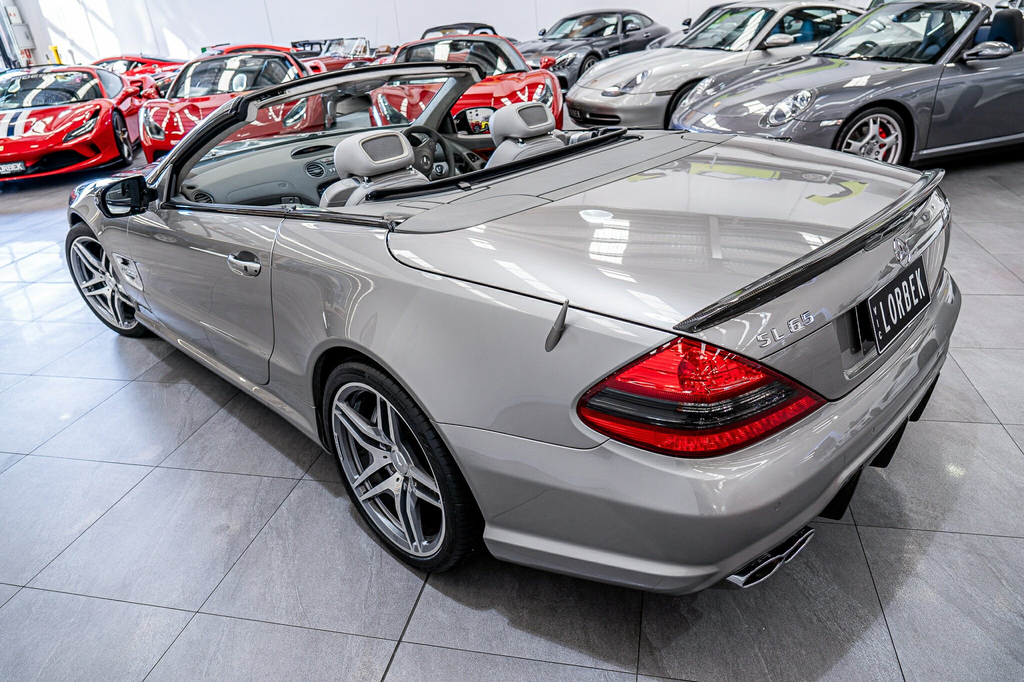 2008 MERCEDES-BENZ SL R230 08 UPGRADE 65 AMG 5 SP AUTOMATIC SPEEDSHIFT 2D CONVERTIBLE