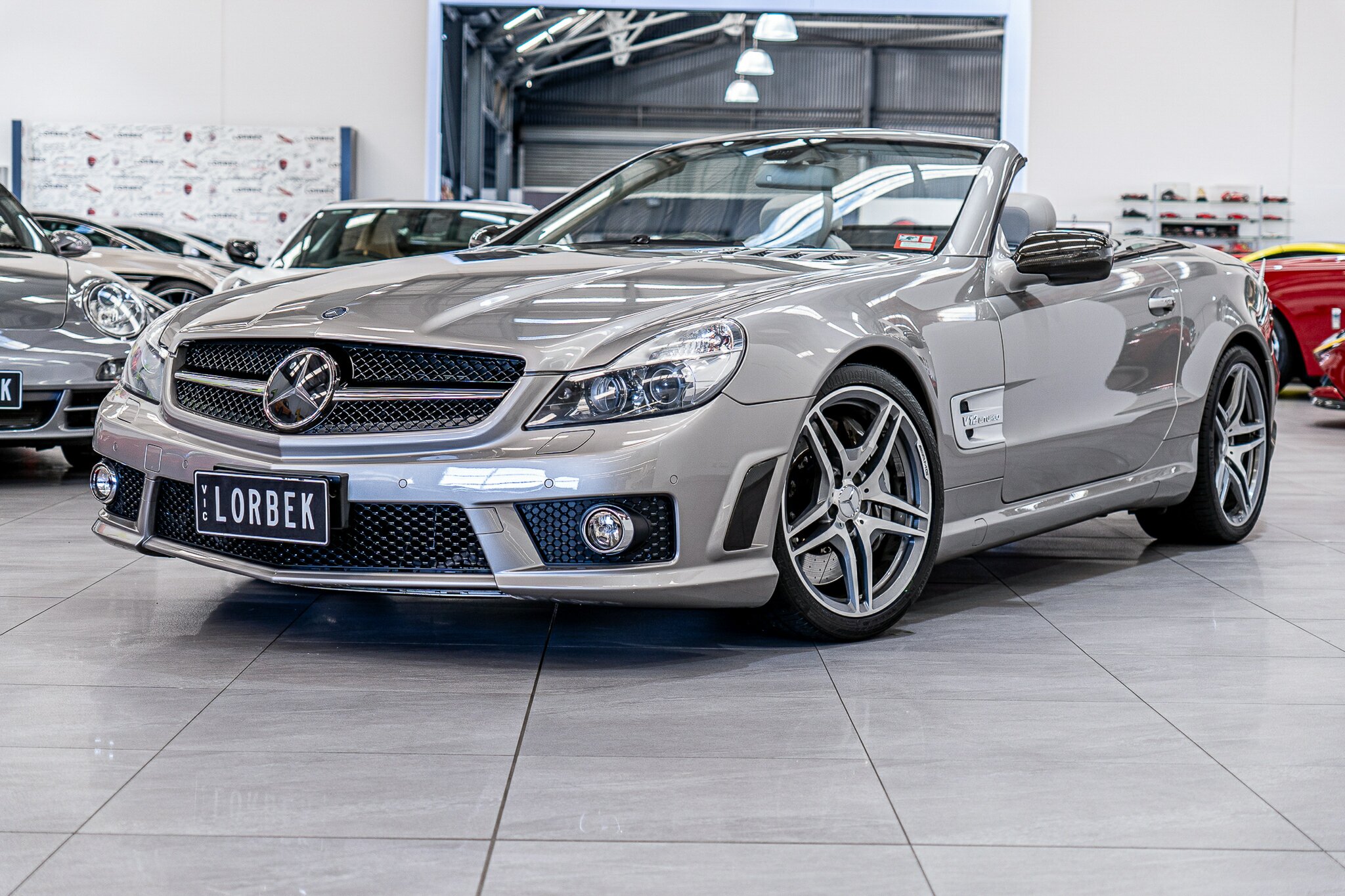 2008 MERCEDES-BENZ SL R230 08 UPGRADE 65 AMG 5 SP AUTOMATIC SPEEDSHIFT 2D CONVERTIBLE
