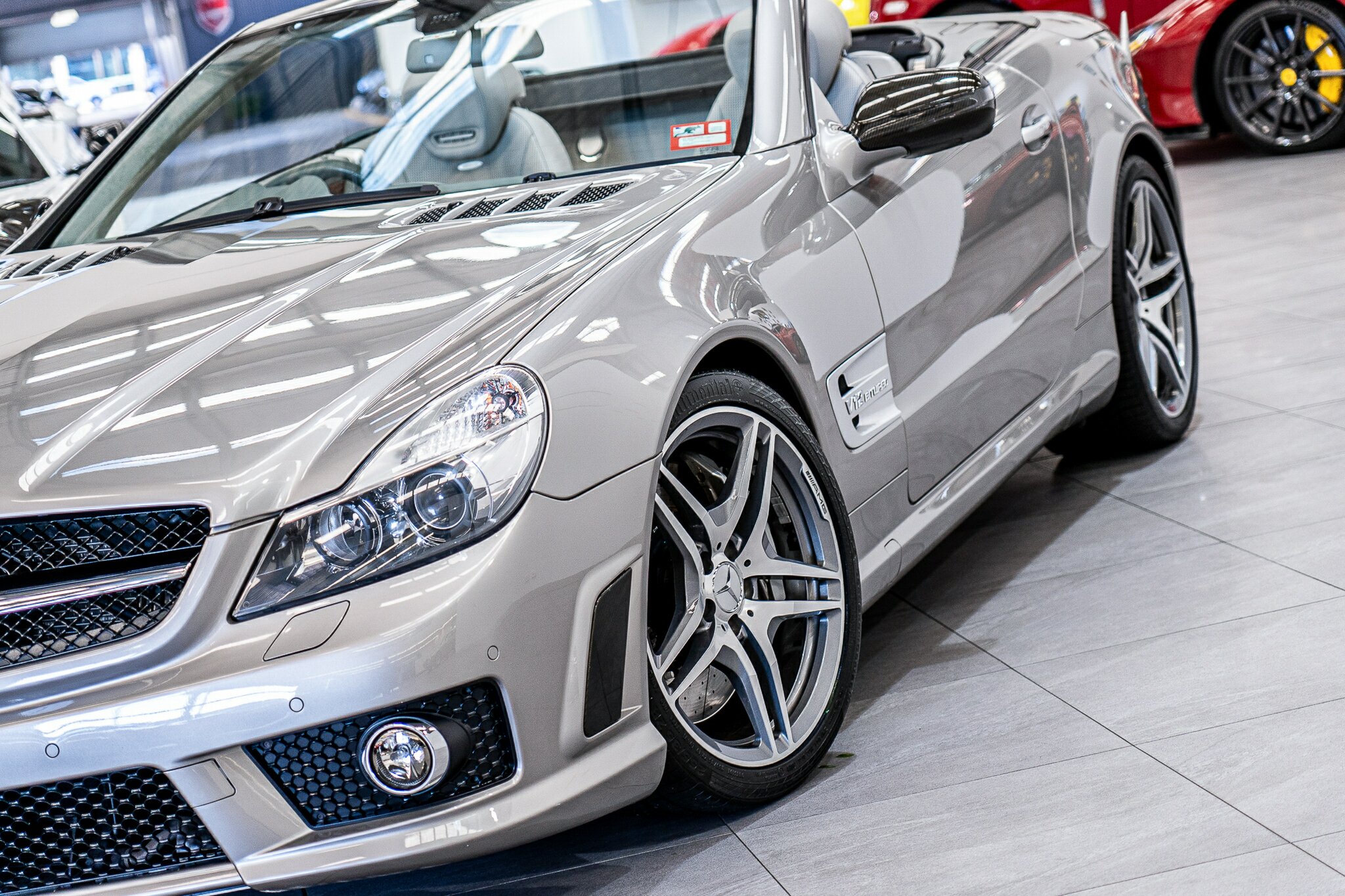 2008 MERCEDES-BENZ SL R230 08 UPGRADE 65 AMG 5 SP AUTOMATIC SPEEDSHIFT 2D CONVERTIBLE