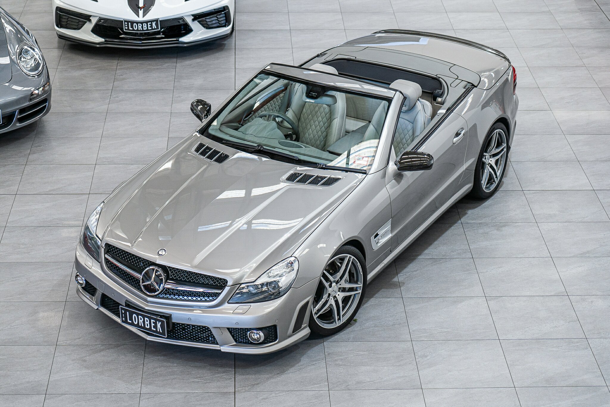 2008 MERCEDES-BENZ SL R230 08 UPGRADE 65 AMG 5 SP AUTOMATIC SPEEDSHIFT 2D CONVERTIBLE