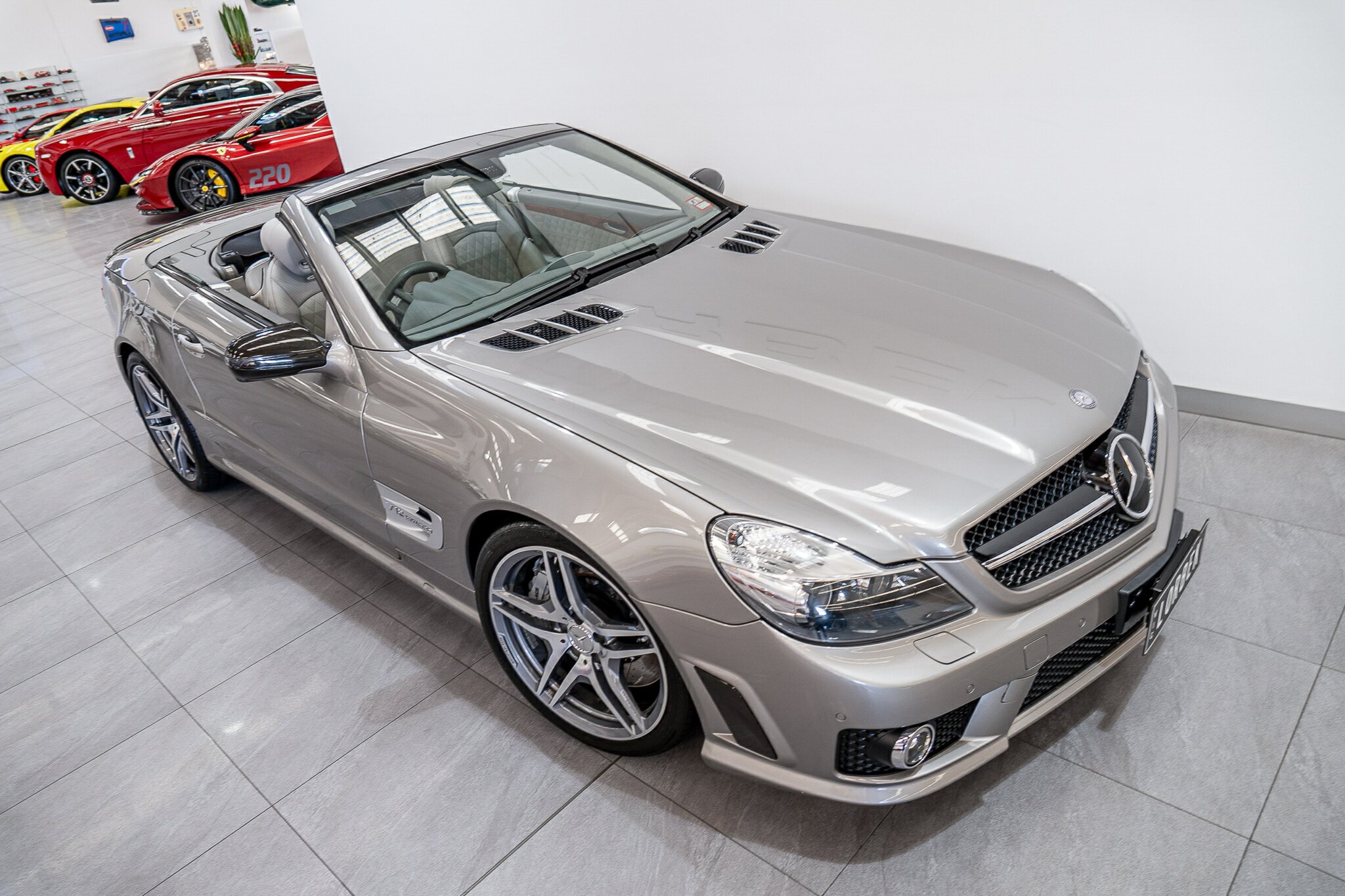 2008 MERCEDES-BENZ SL R230 08 UPGRADE 65 AMG 5 SP AUTOMATIC SPEEDSHIFT 2D CONVERTIBLE