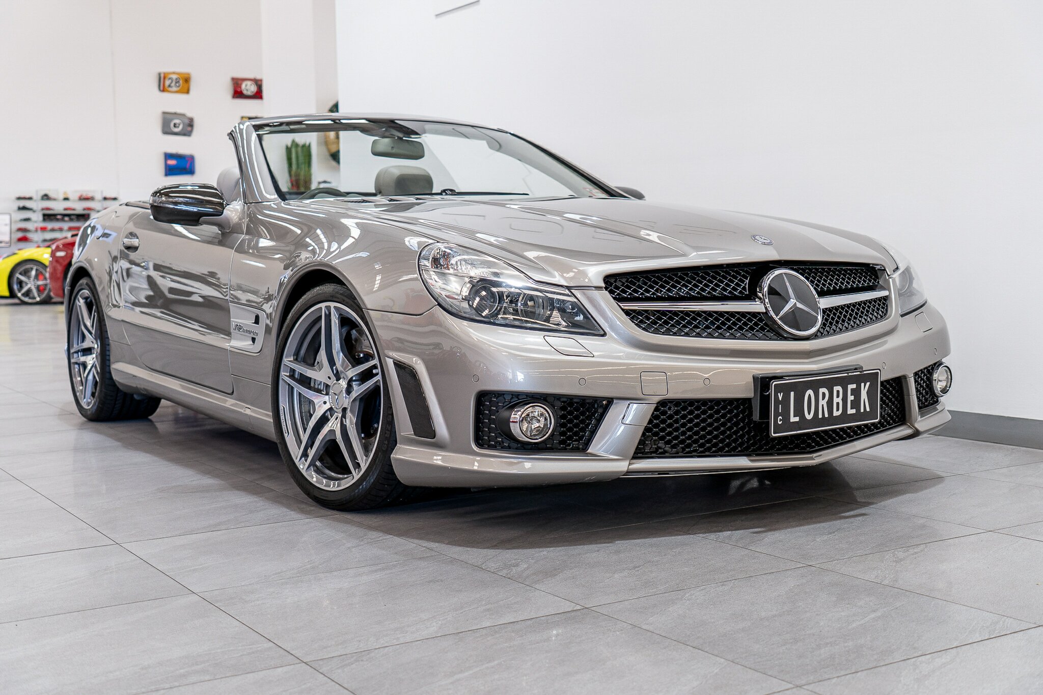 2008 MERCEDES-BENZ SL R230 08 UPGRADE 65 AMG 5 SP AUTOMATIC SPEEDSHIFT 2D CONVERTIBLE