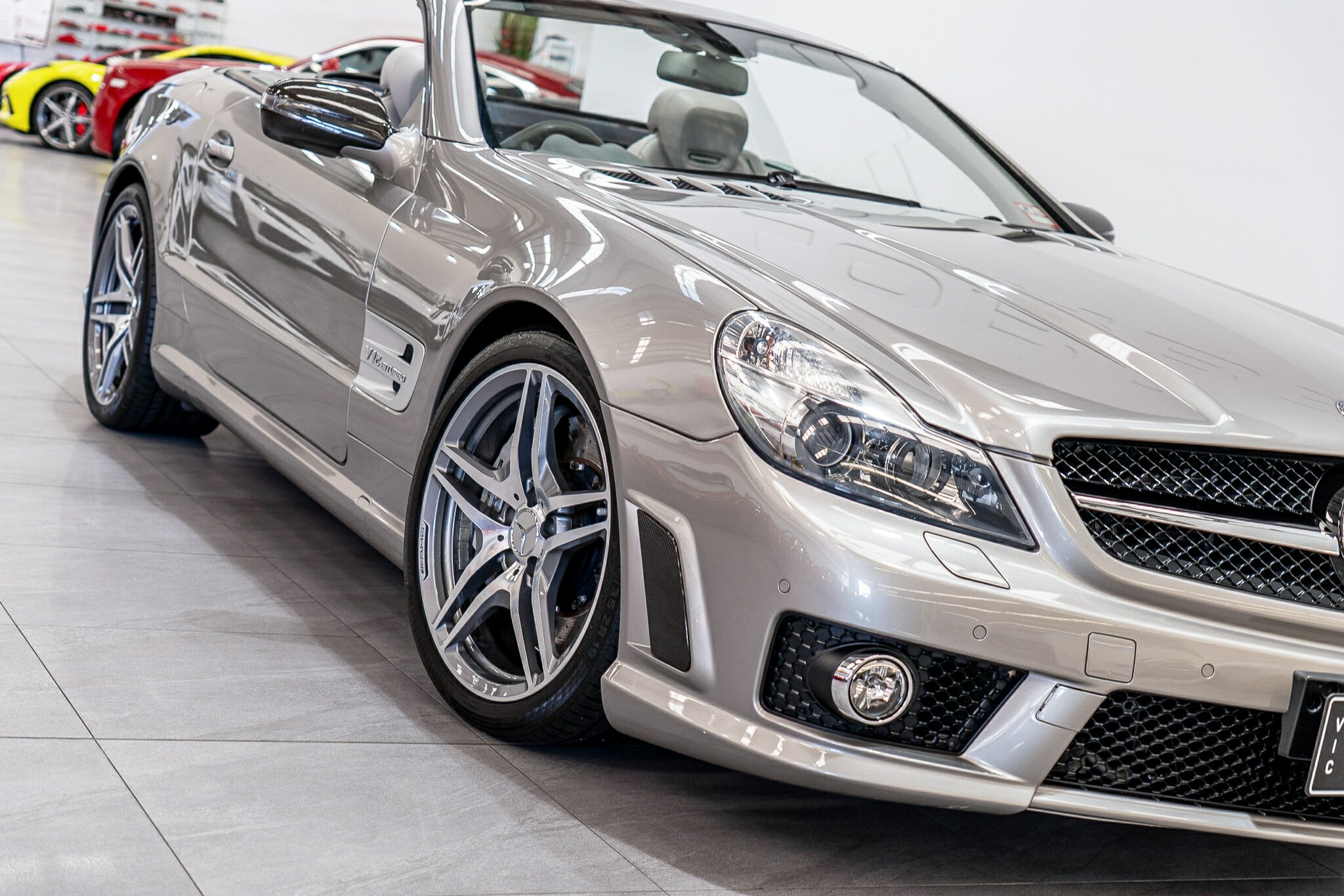 2008 MERCEDES-BENZ SL R230 08 UPGRADE 65 AMG 5 SP AUTOMATIC SPEEDSHIFT 2D CONVERTIBLE
