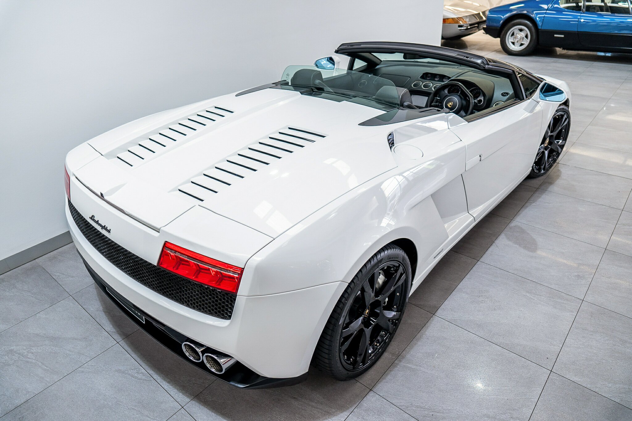 2009 LAMBORGHINI GALLARDO SPYDER 6 SP SEQUENTIAL MANUAL 2D CONVERTIBLE