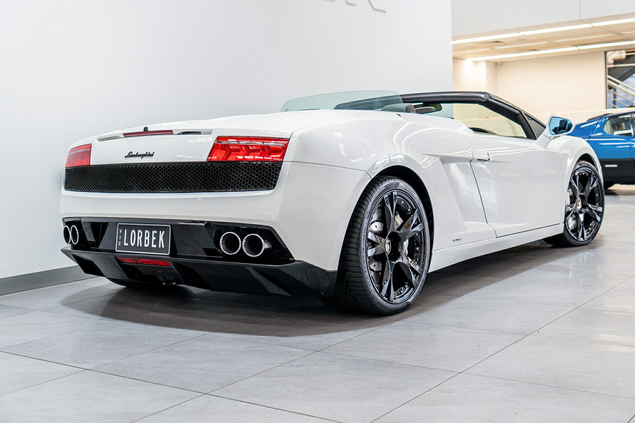 2009 LAMBORGHINI GALLARDO SPYDER 6 SP SEQUENTIAL MANUAL 2D CONVERTIBLE