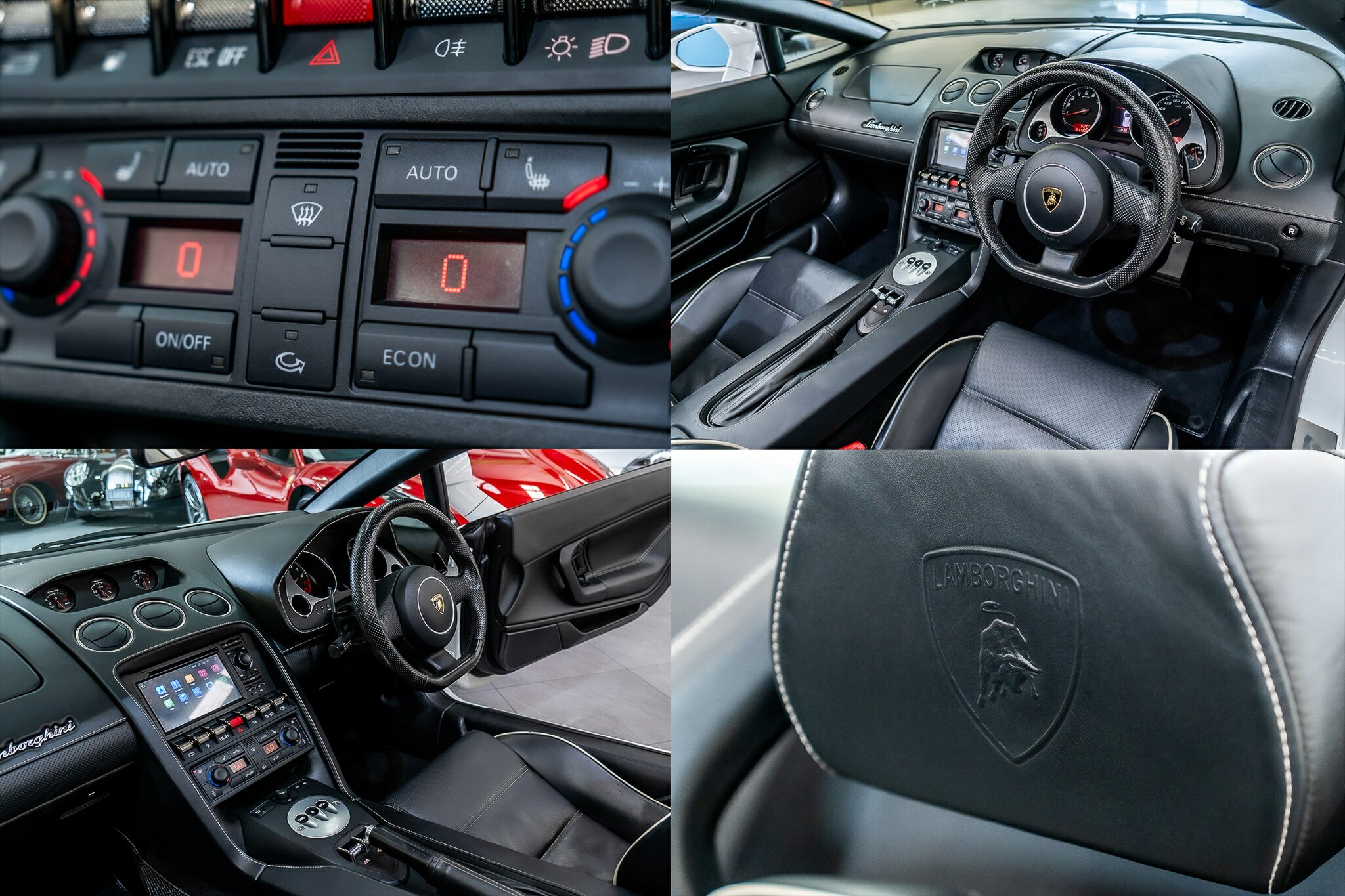 2009 LAMBORGHINI GALLARDO SPYDER 6 SP SEQUENTIAL MANUAL 2D CONVERTIBLE