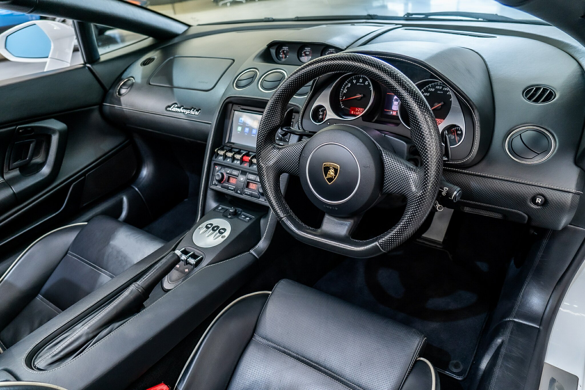 2009 LAMBORGHINI GALLARDO SPYDER 6 SP SEQUENTIAL MANUAL 2D CONVERTIBLE