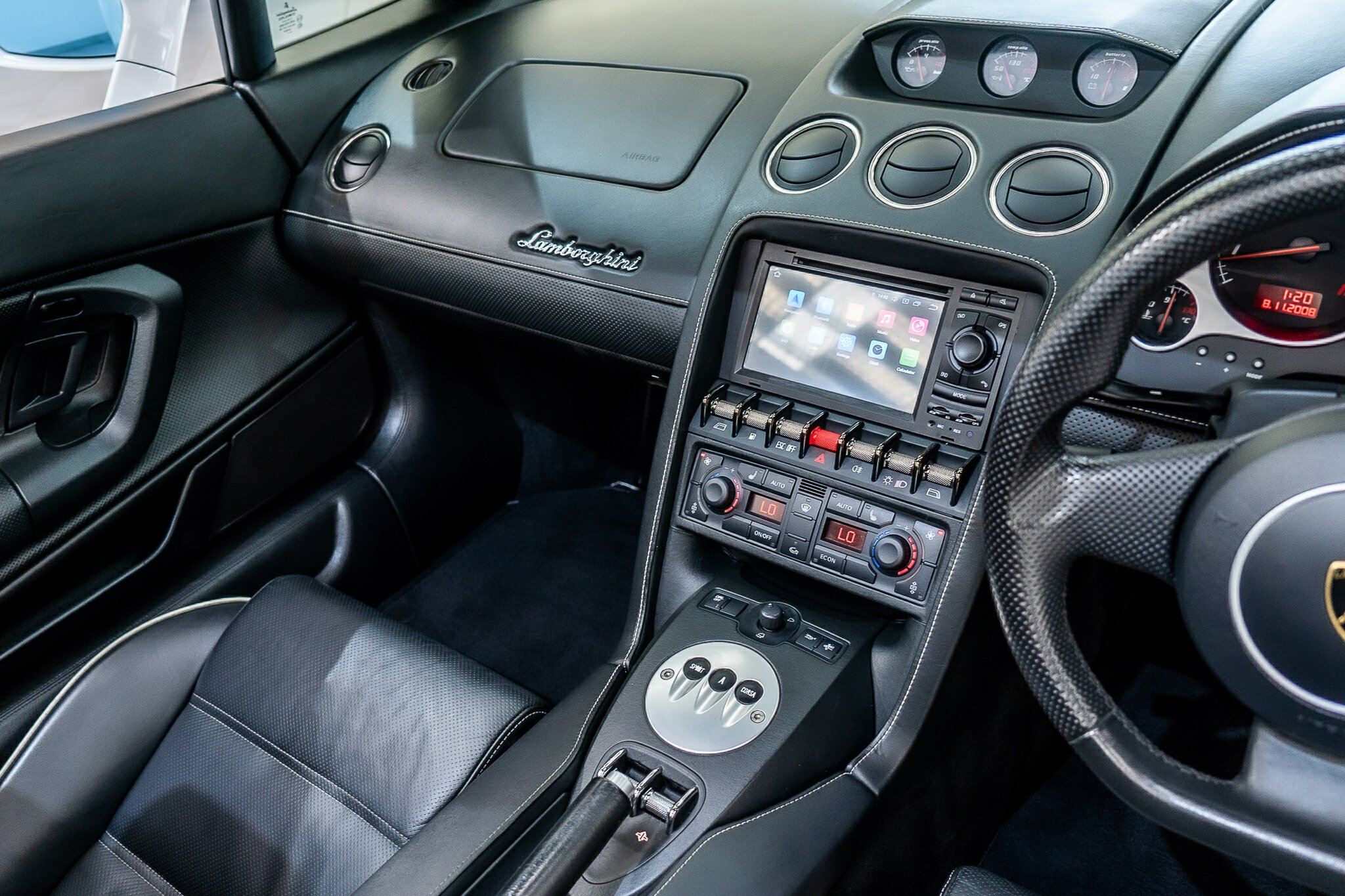 2009 LAMBORGHINI GALLARDO SPYDER 6 SP SEQUENTIAL MANUAL 2D CONVERTIBLE