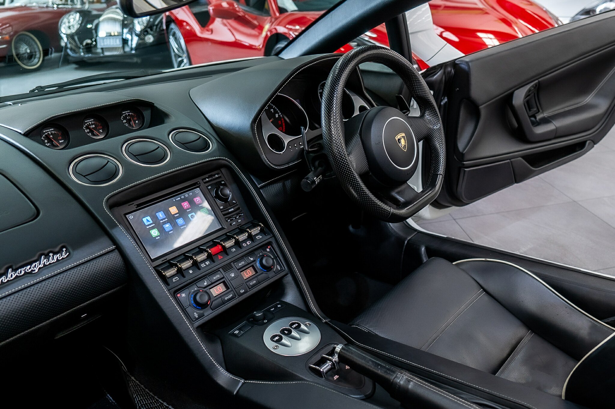 2009 LAMBORGHINI GALLARDO SPYDER 6 SP SEQUENTIAL MANUAL 2D CONVERTIBLE