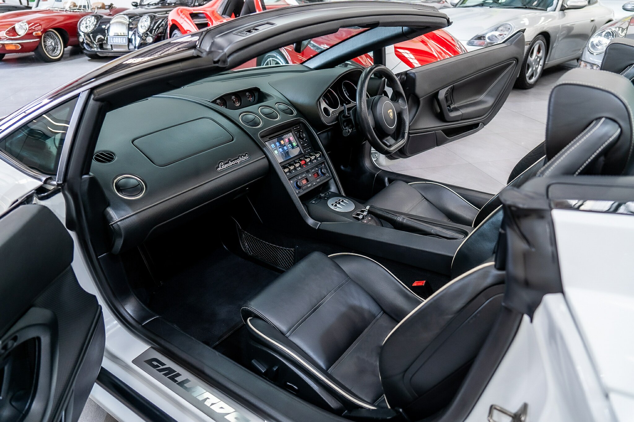 2009 LAMBORGHINI GALLARDO SPYDER 6 SP SEQUENTIAL MANUAL 2D CONVERTIBLE