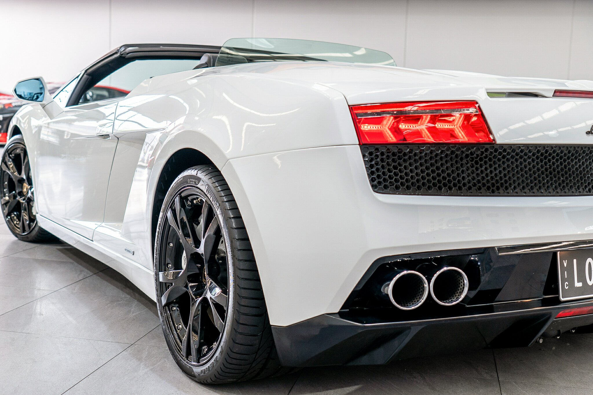 2009 LAMBORGHINI GALLARDO SPYDER 6 SP SEQUENTIAL MANUAL 2D CONVERTIBLE