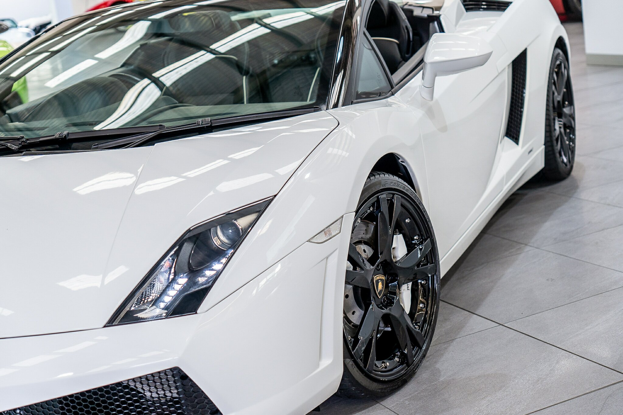 2009 LAMBORGHINI GALLARDO SPYDER 6 SP SEQUENTIAL MANUAL 2D CONVERTIBLE