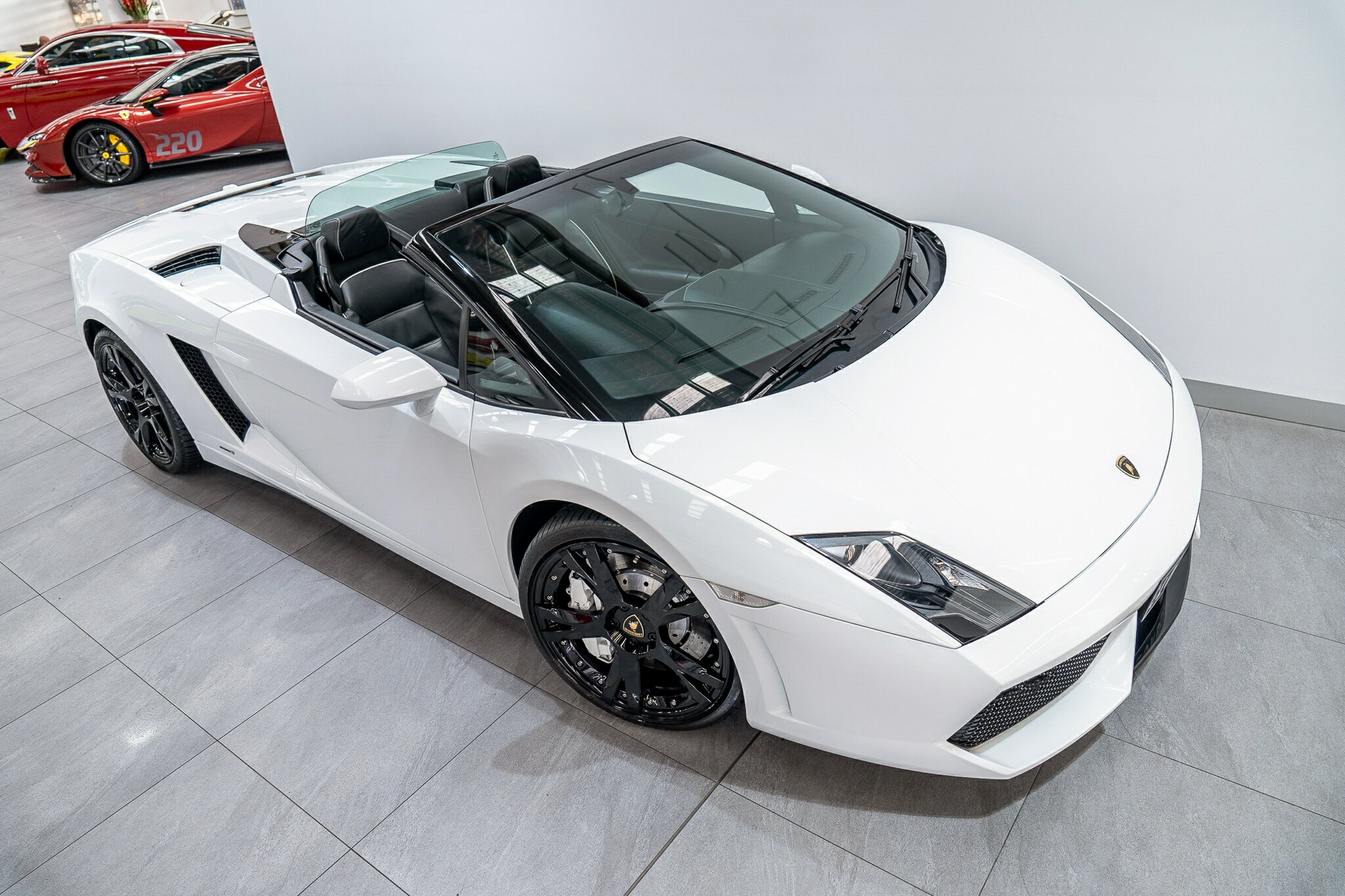 2009 LAMBORGHINI GALLARDO SPYDER 6 SP SEQUENTIAL MANUAL 2D CONVERTIBLE