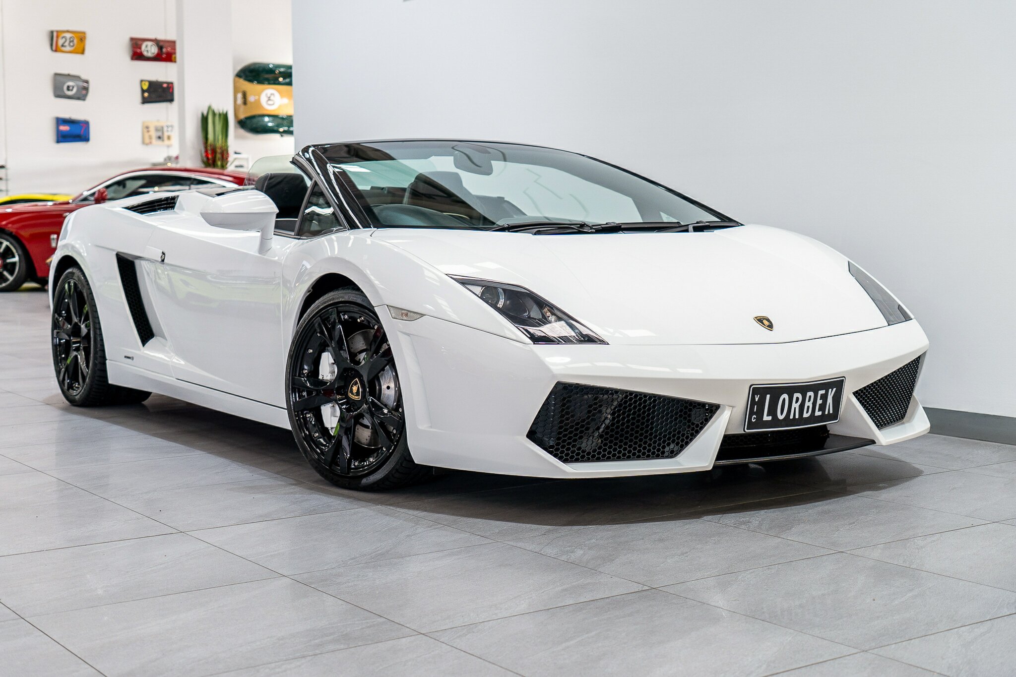 2009 LAMBORGHINI GALLARDO SPYDER 6 SP SEQUENTIAL MANUAL 2D CONVERTIBLE