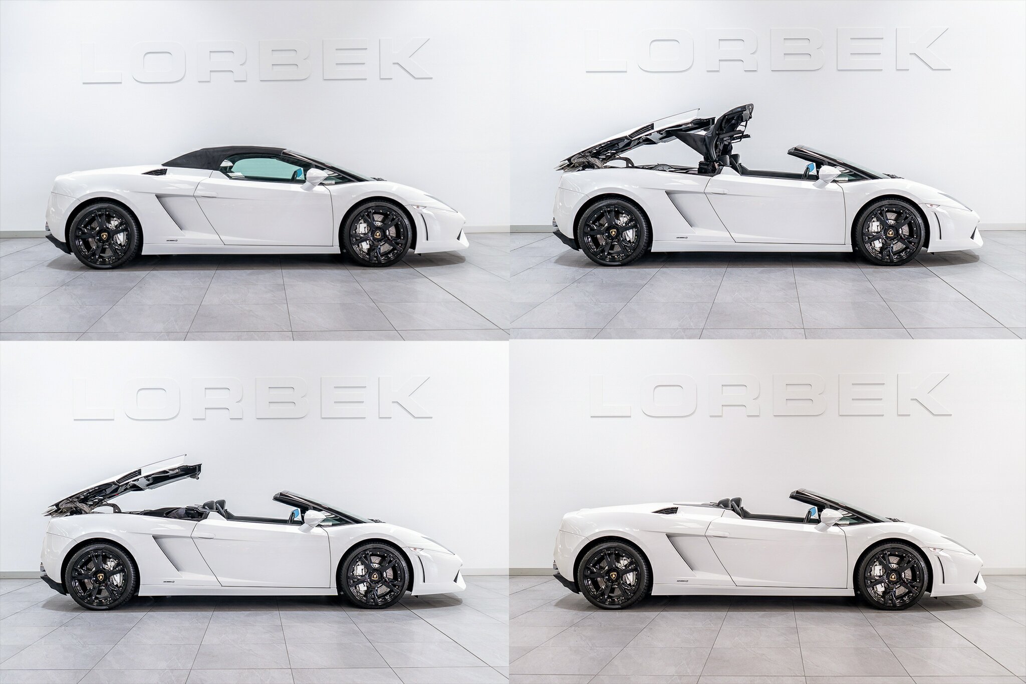2009 LAMBORGHINI GALLARDO SPYDER 6 SP SEQUENTIAL MANUAL 2D CONVERTIBLE