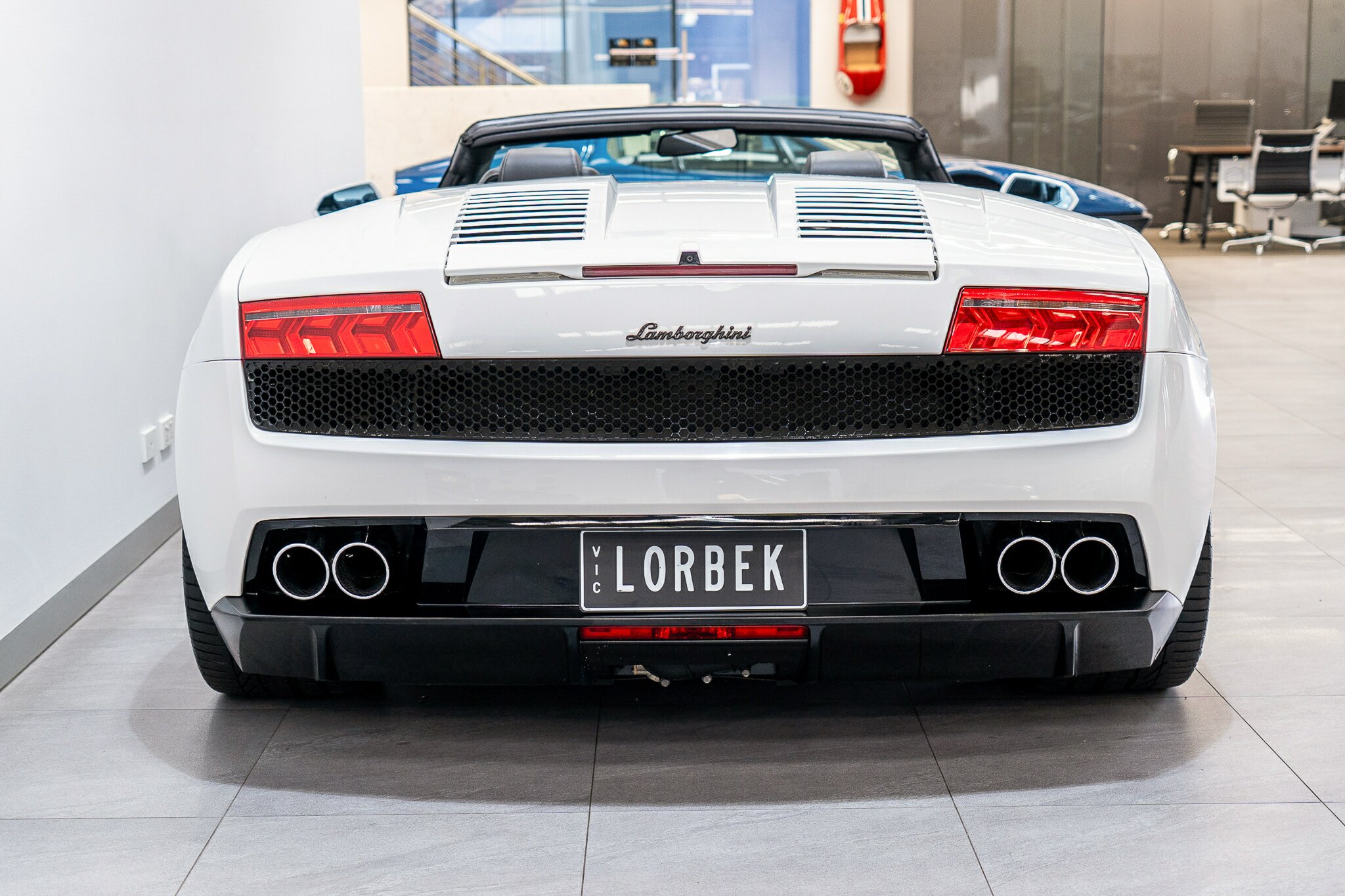 2009 LAMBORGHINI GALLARDO SPYDER 6 SP SEQUENTIAL MANUAL 2D CONVERTIBLE
