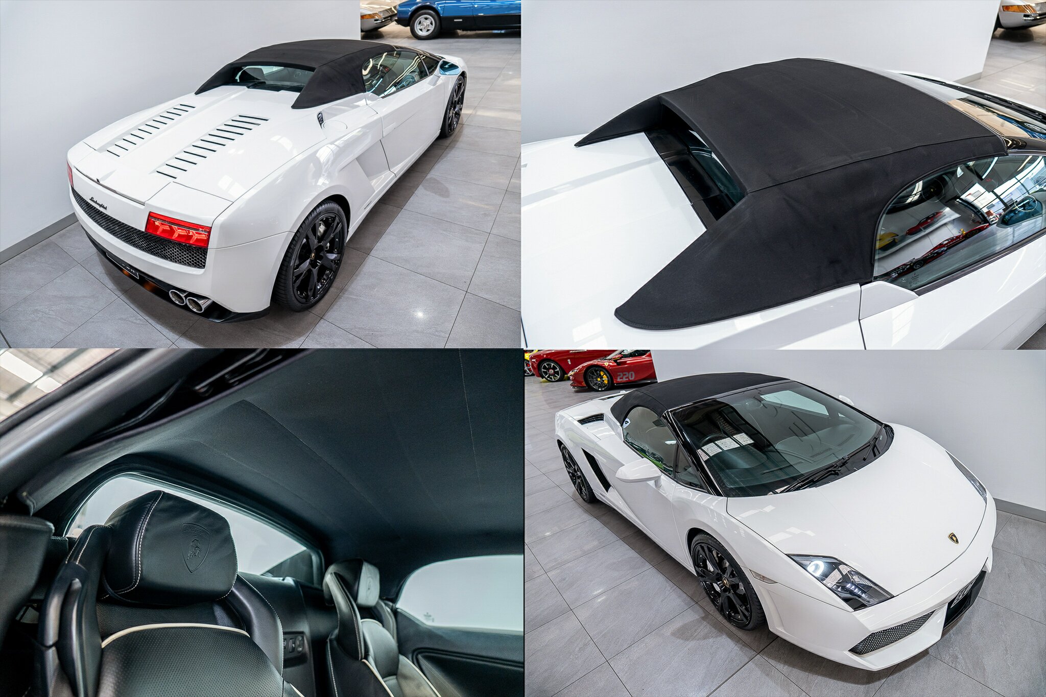 2009 LAMBORGHINI GALLARDO SPYDER 6 SP SEQUENTIAL MANUAL 2D CONVERTIBLE
