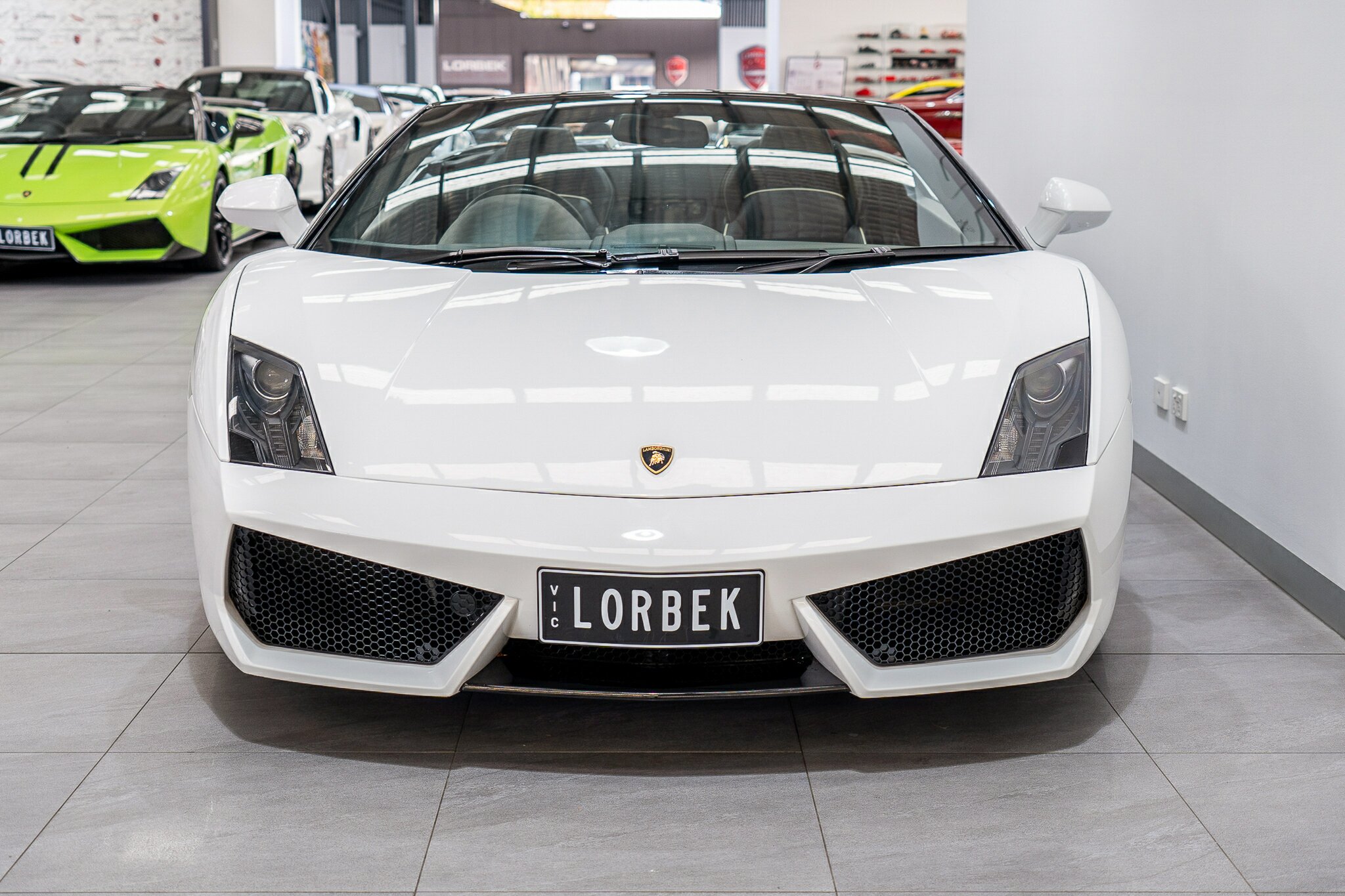 2009 LAMBORGHINI GALLARDO SPYDER 6 SP SEQUENTIAL MANUAL 2D CONVERTIBLE