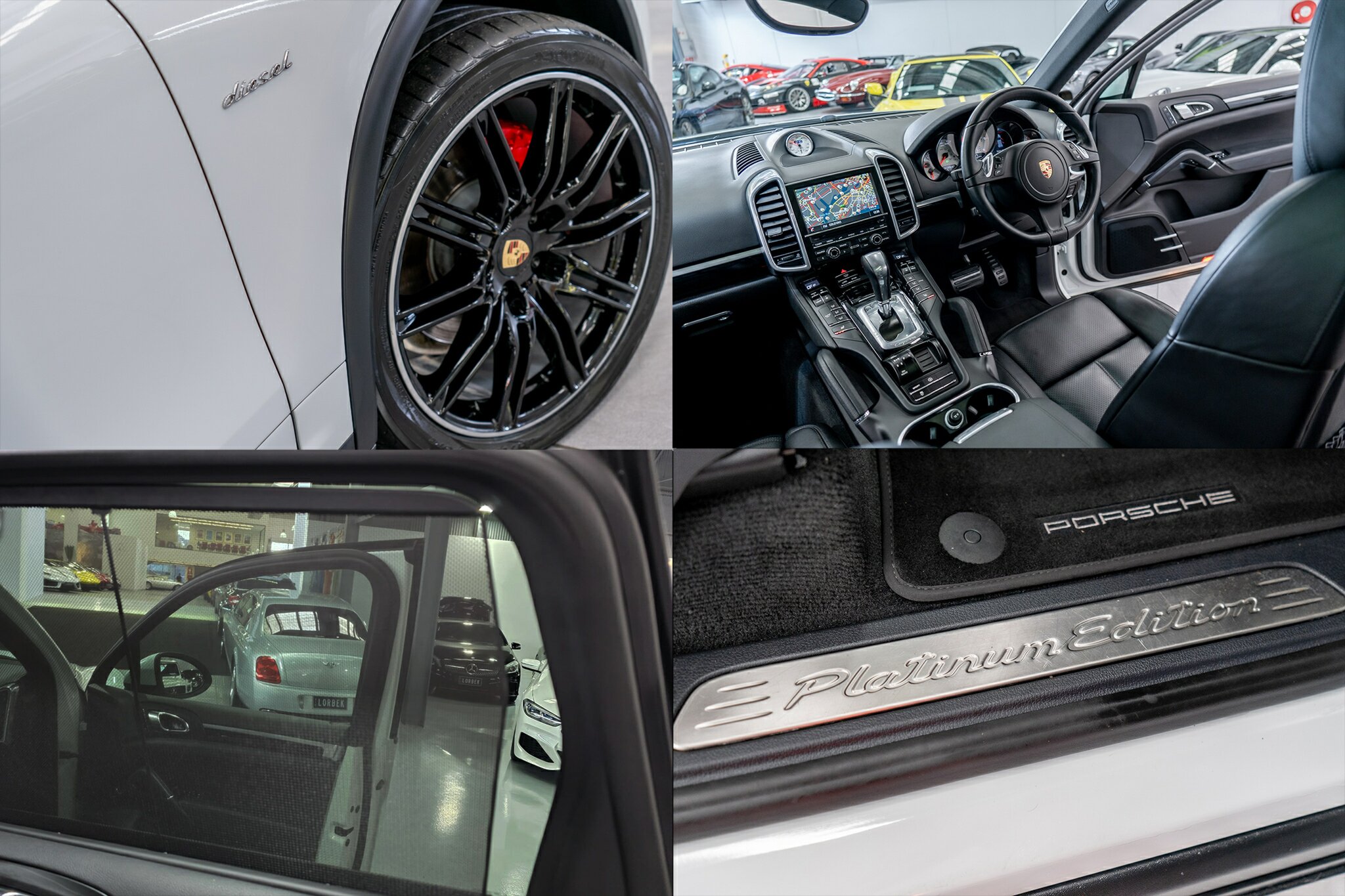 2014 PORSCHE CAYENNE SERIES 2 DIESEL PLATINUM EDITION 8 SP AUTOMATIC TIPTRONIC 4D WAGON