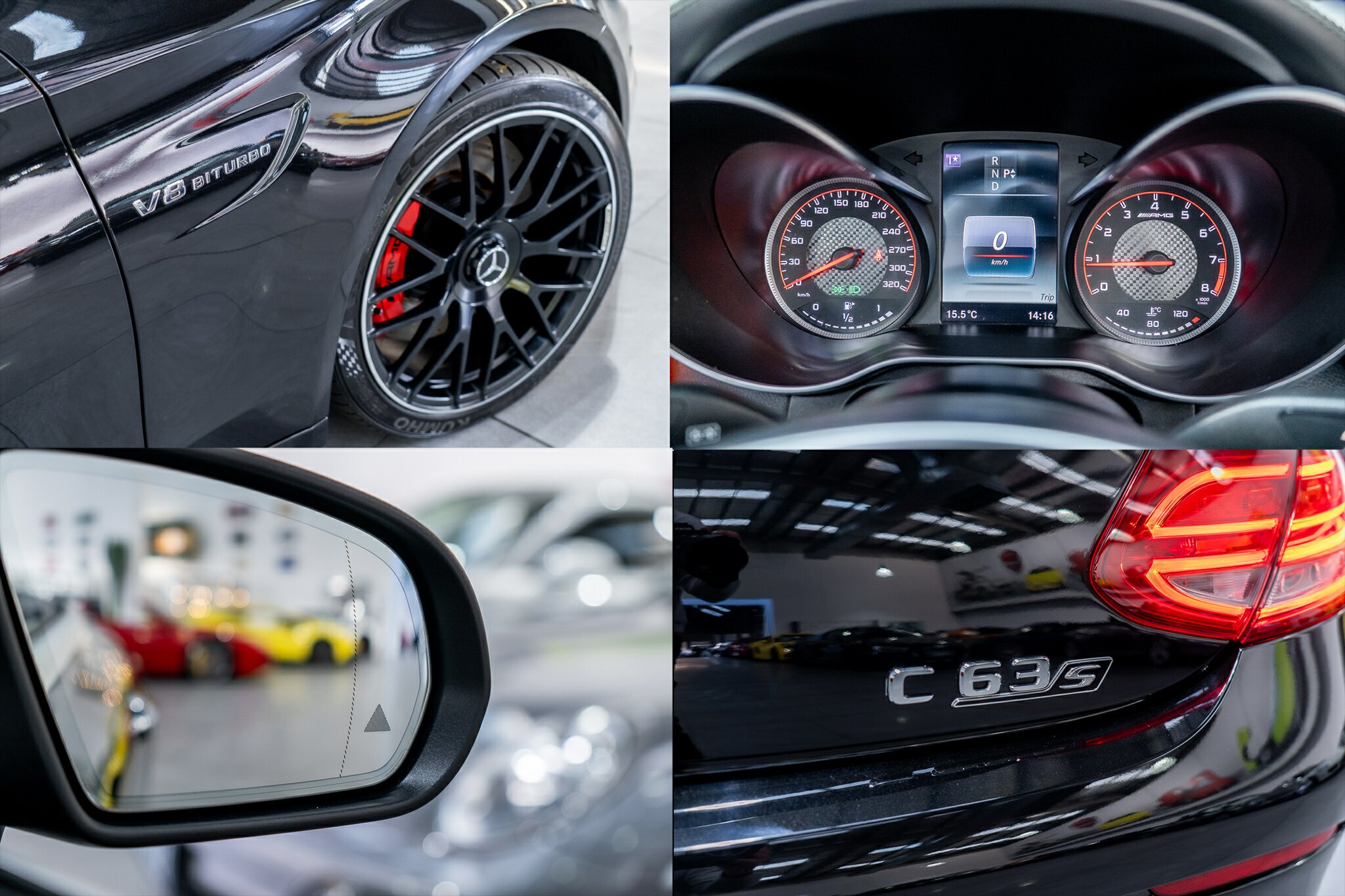 2017 MERCEDES-AMG C 205 MY17.5 63 S 7 SP AUTOMATIC 2D CABRIOLET