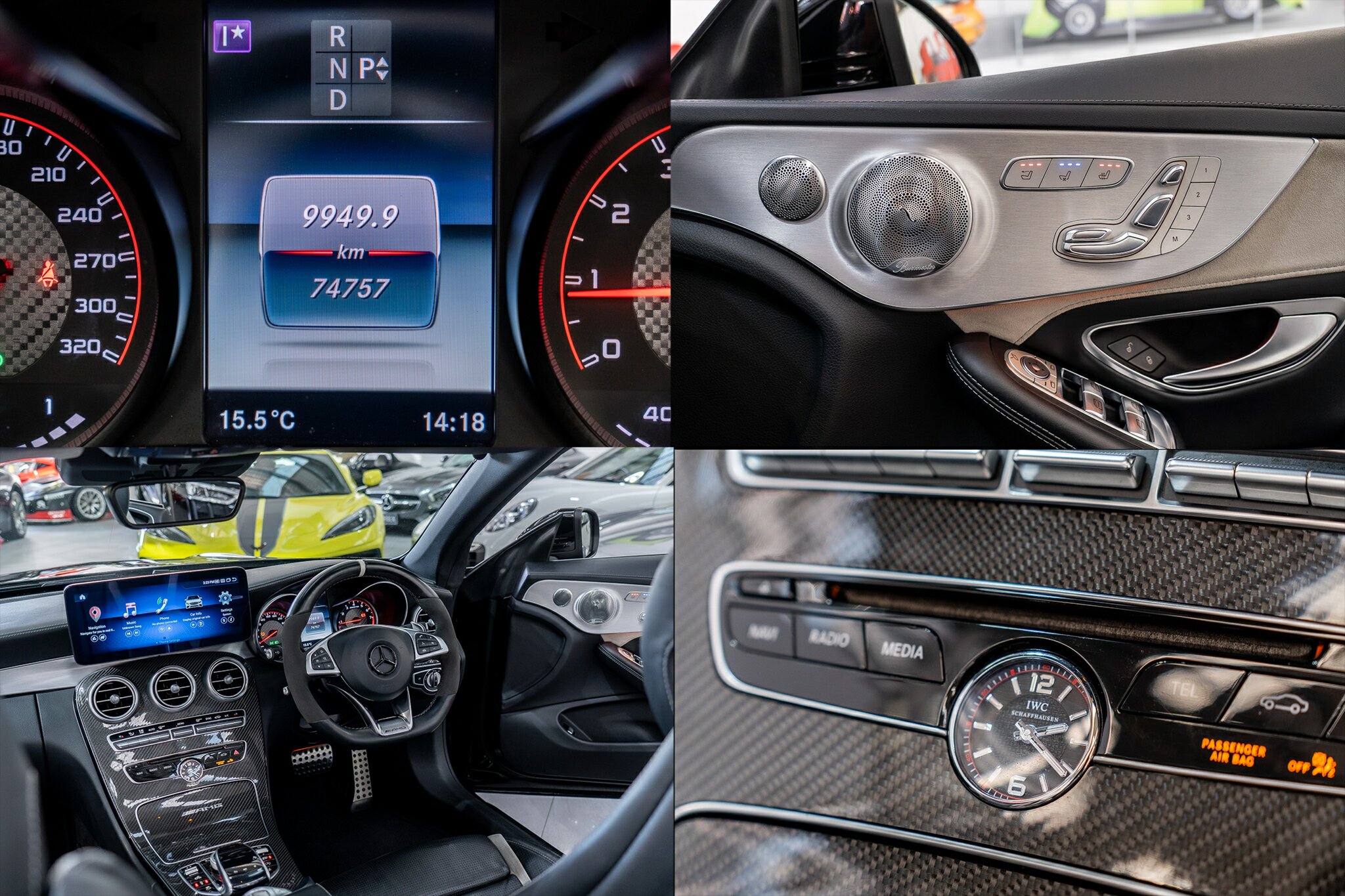 2017 MERCEDES-AMG C 205 MY17.5 63 S 7 SP AUTOMATIC 2D CABRIOLET