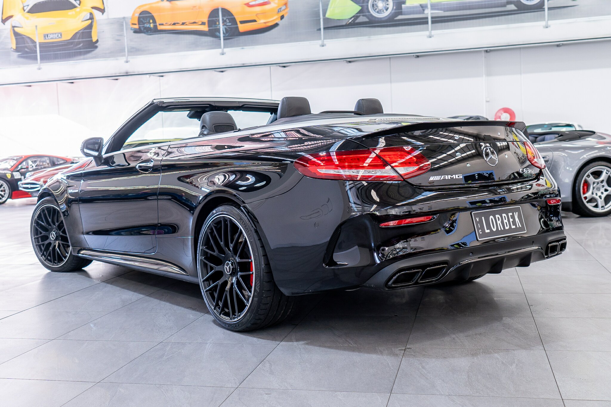 2017 MERCEDES-AMG C 205 MY17.5 63 S 7 SP AUTOMATIC 2D CABRIOLET