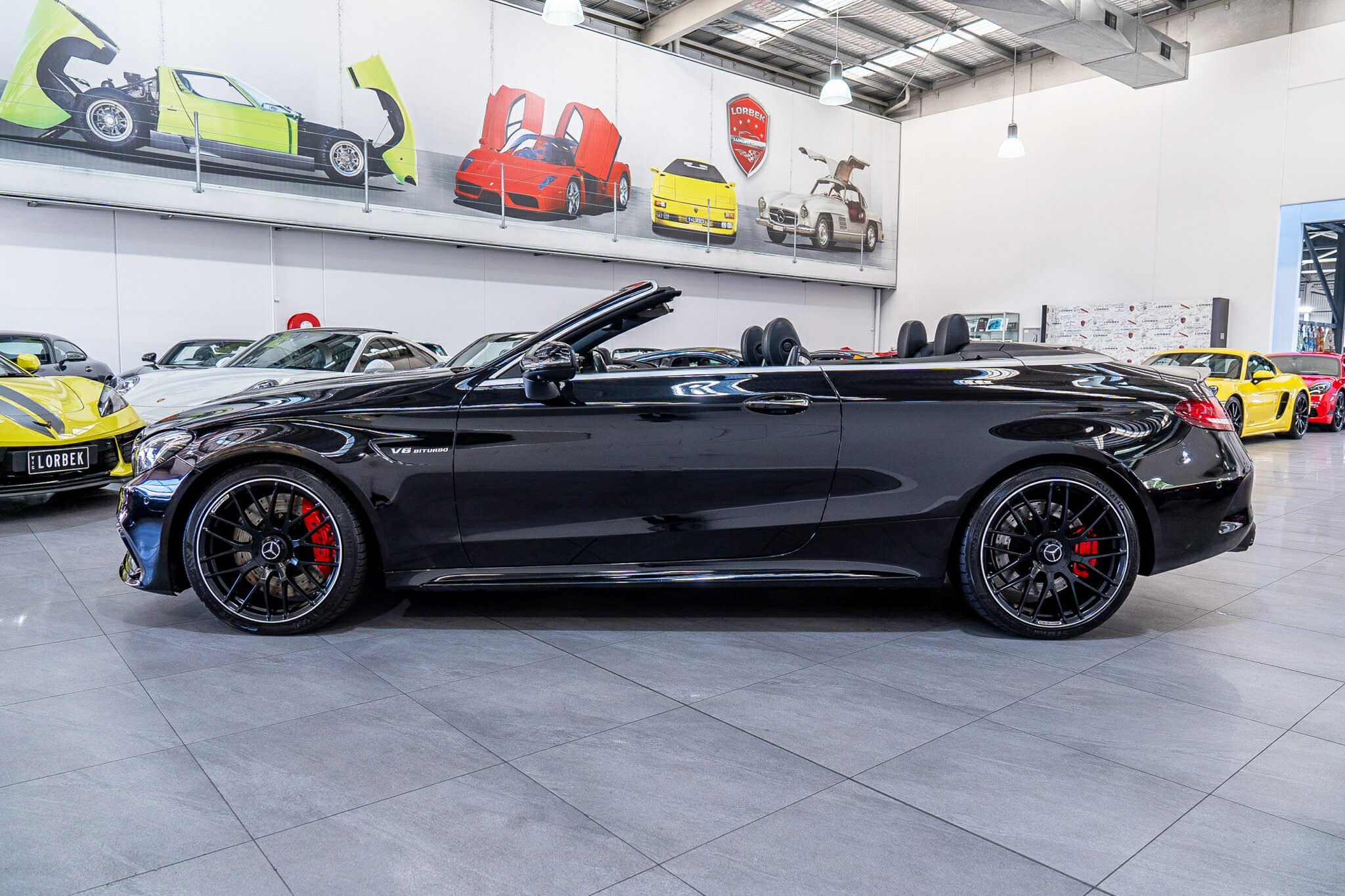 2017 MERCEDES-AMG C 205 MY17.5 63 S 7 SP AUTOMATIC 2D CABRIOLET