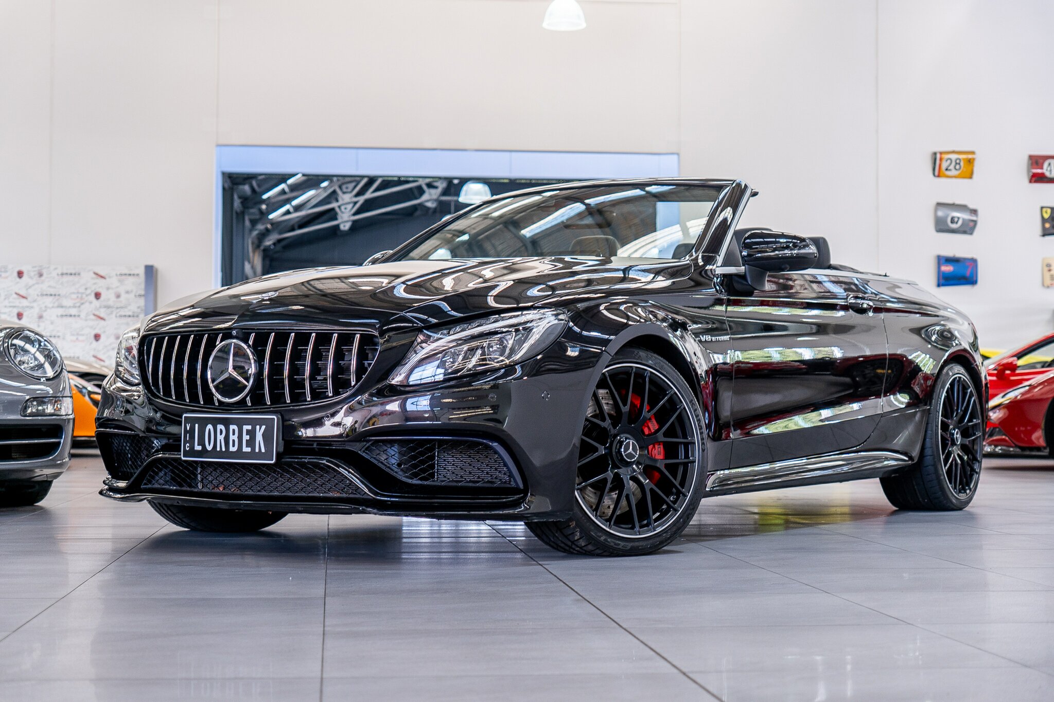 2017 MERCEDES-AMG C 205 MY17.5 63 S 7 SP AUTOMATIC 2D CABRIOLET