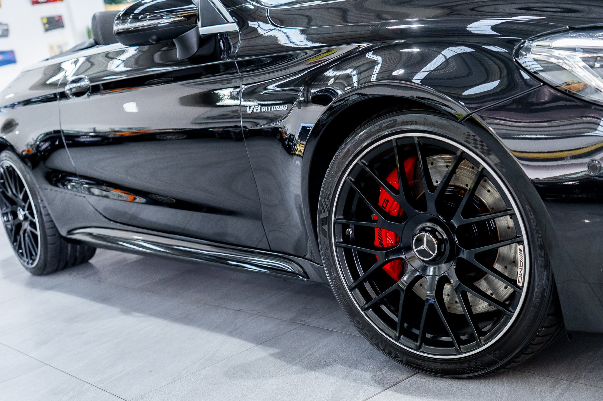 2017 MERCEDES-AMG C 205 MY17.5 63 S 7 SP AUTOMATIC 2D CABRIOLET
