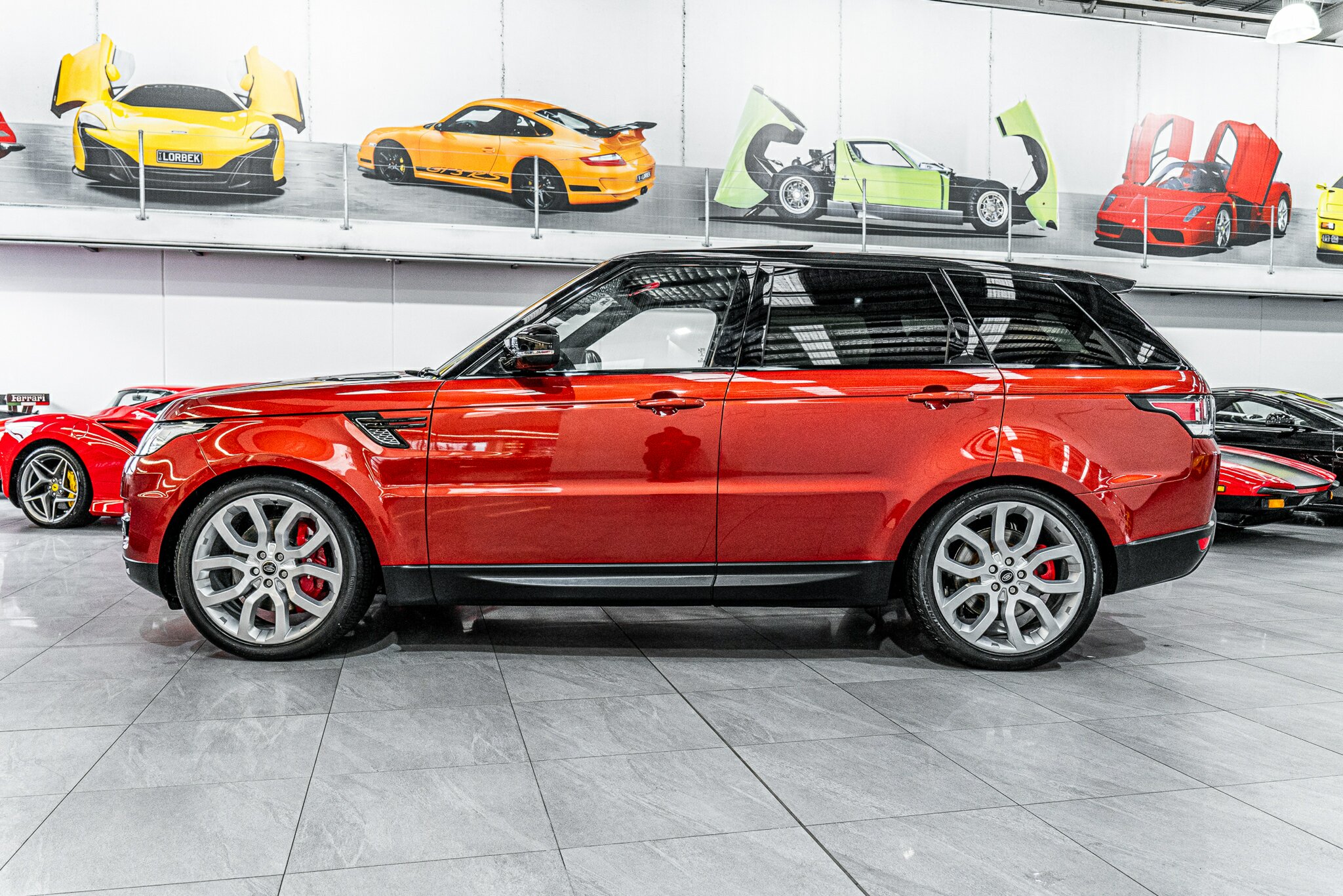 2013 RANGE ROVER RANGE ROVER LW SPORT 5.0 V8 SC HSE DYNAMIC 8 SP AUTOMATIC 4D WAGON