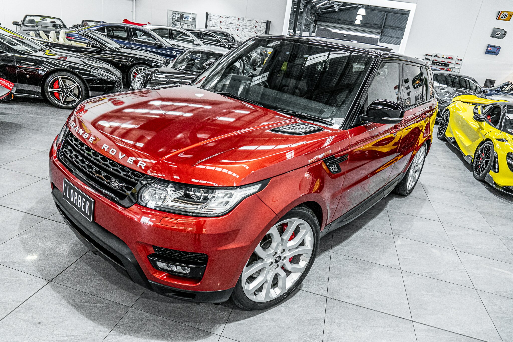 2013 RANGE ROVER RANGE ROVER LW SPORT 5.0 V8 SC HSE DYNAMIC 8 SP AUTOMATIC 4D WAGON