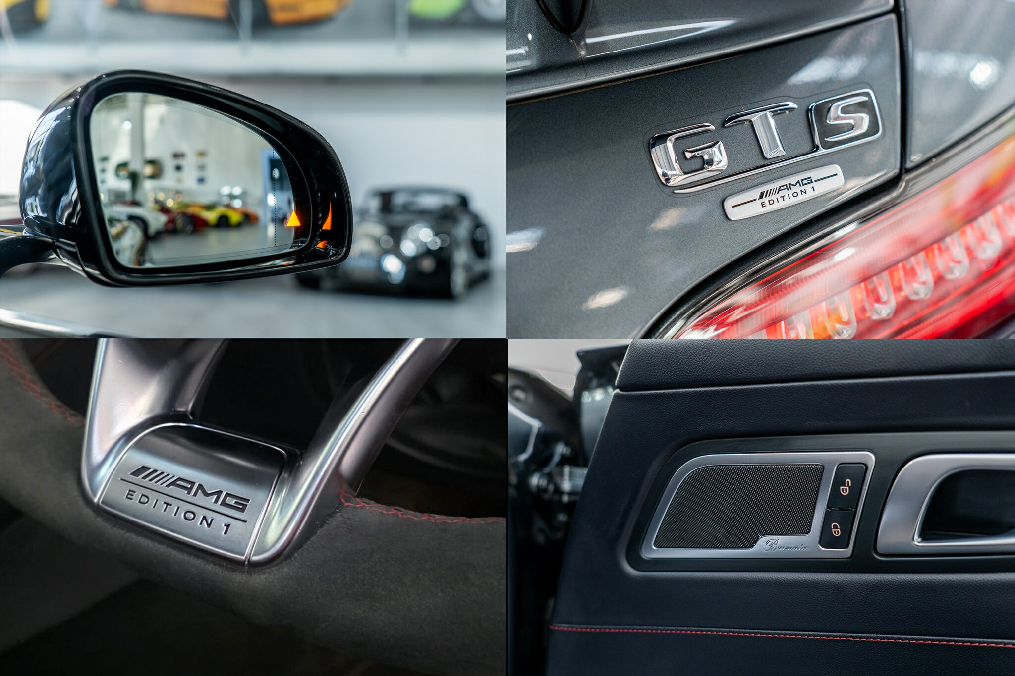 2015 MERCEDES-AMG GT 190 S EDITION 1 7 SP AUTO DUAL CLUTCH SEDAN