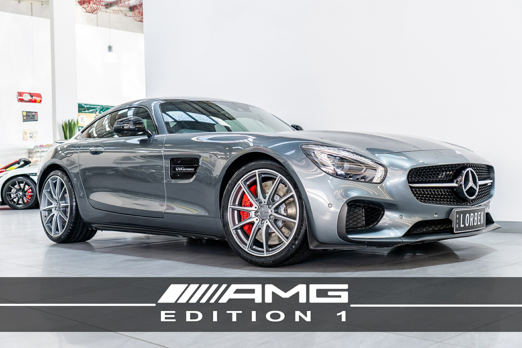 2015 MERCEDES-AMG GT 190 S EDITION 1 7 SP AUTO DUAL CLUTCH SEDAN