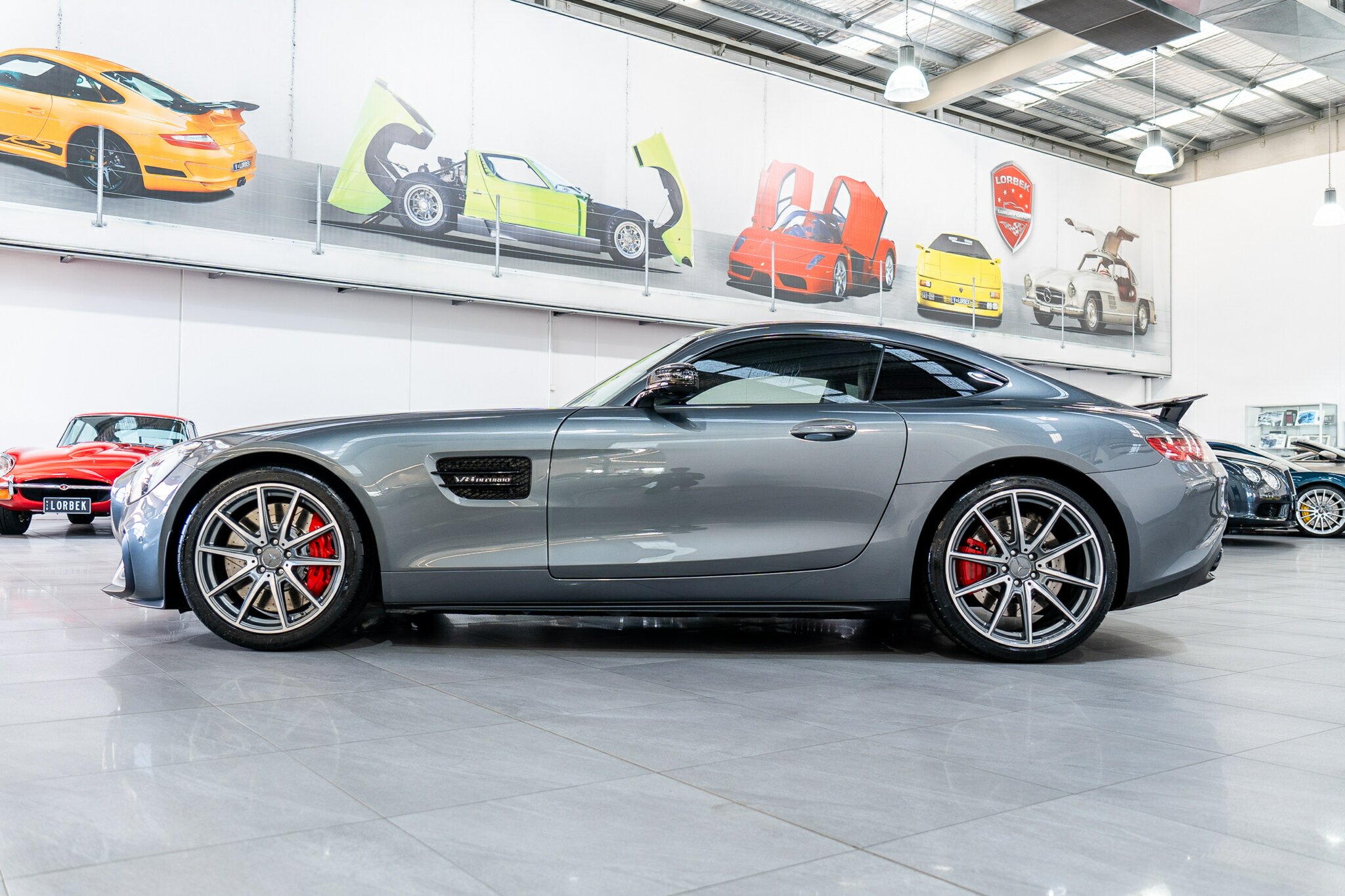 2015 MERCEDES-AMG GT 190 S EDITION 1 7 SP AUTO DUAL CLUTCH SEDAN