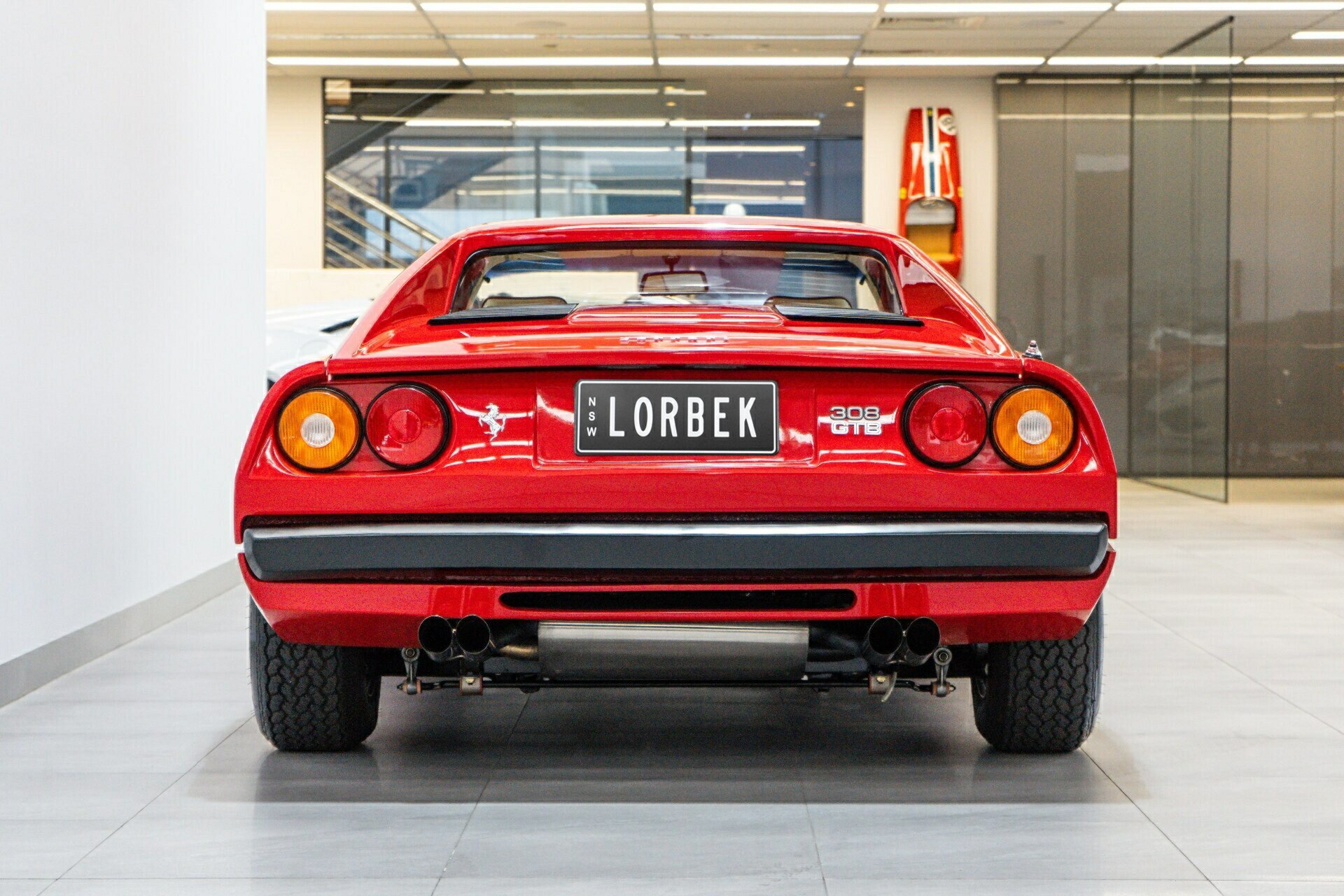 1977 FERRARI 308 GTB 5 SP MANUAL 2D COUPE