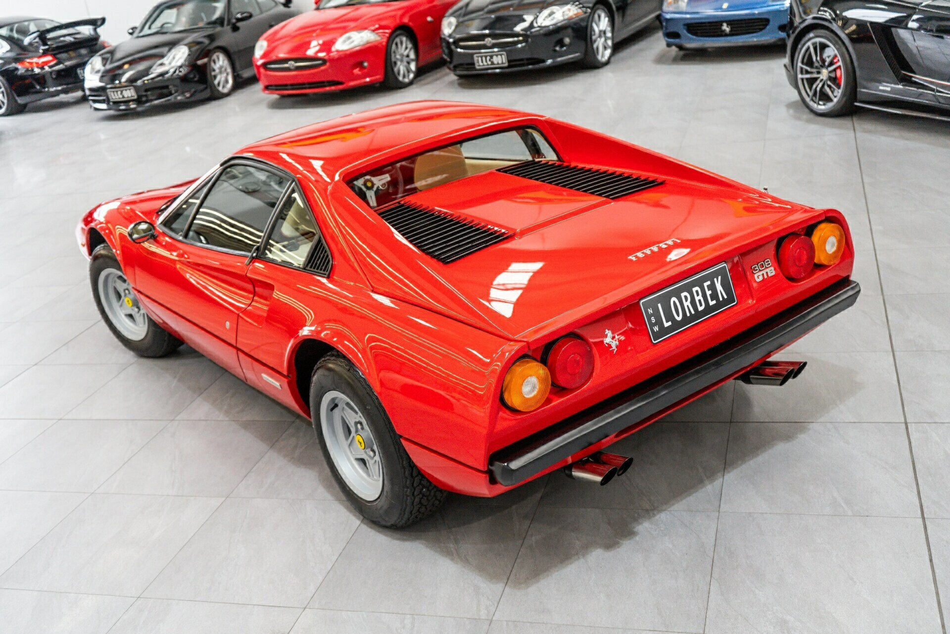 1977 FERRARI 308 GTB 5 SP MANUAL 2D COUPE