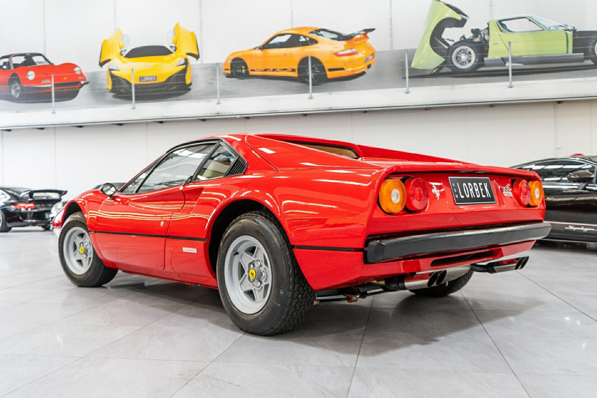 1977 FERRARI 308 GTB 5 SP MANUAL 2D COUPE