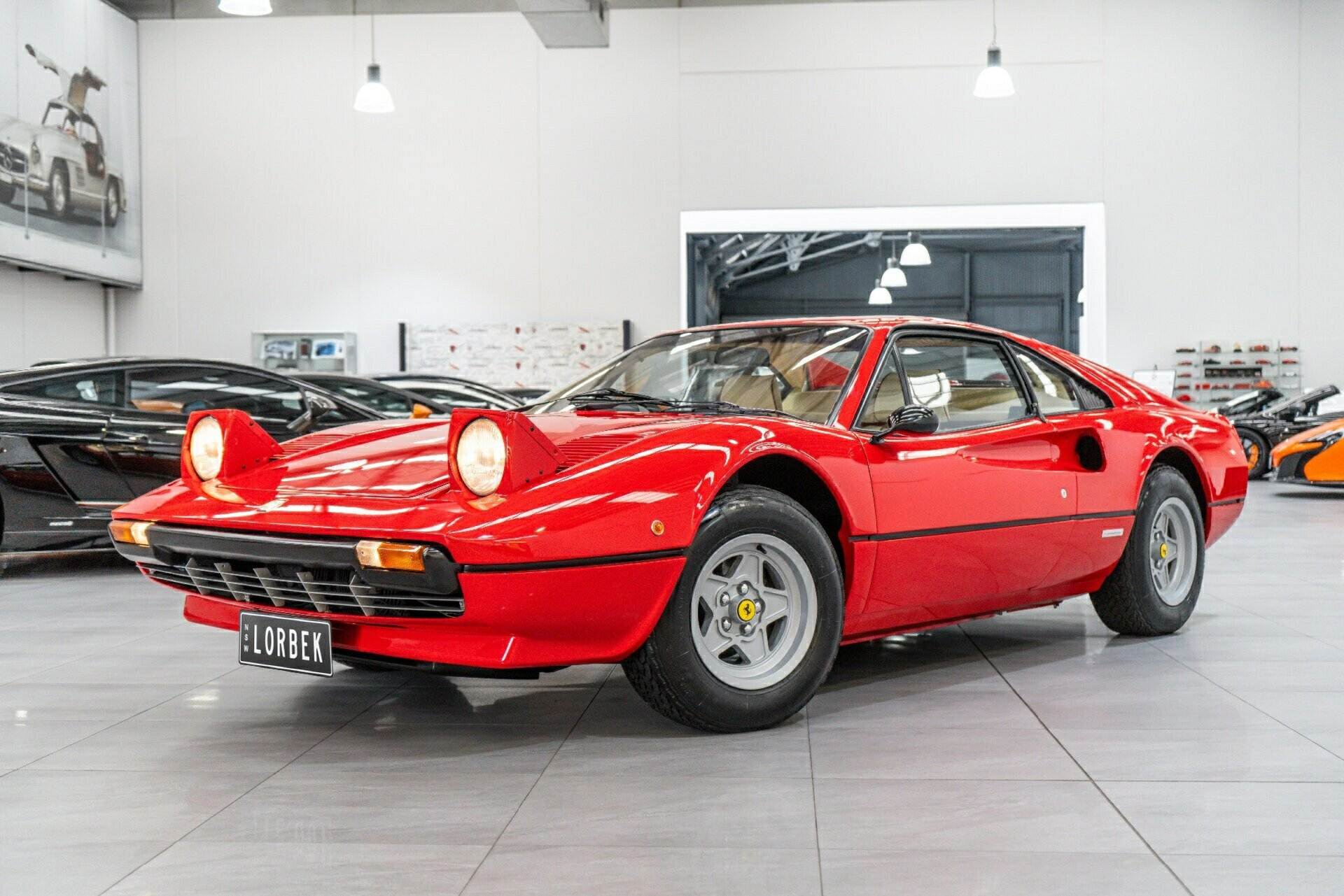 1977 FERRARI 308 GTB 5 SP MANUAL 2D COUPE