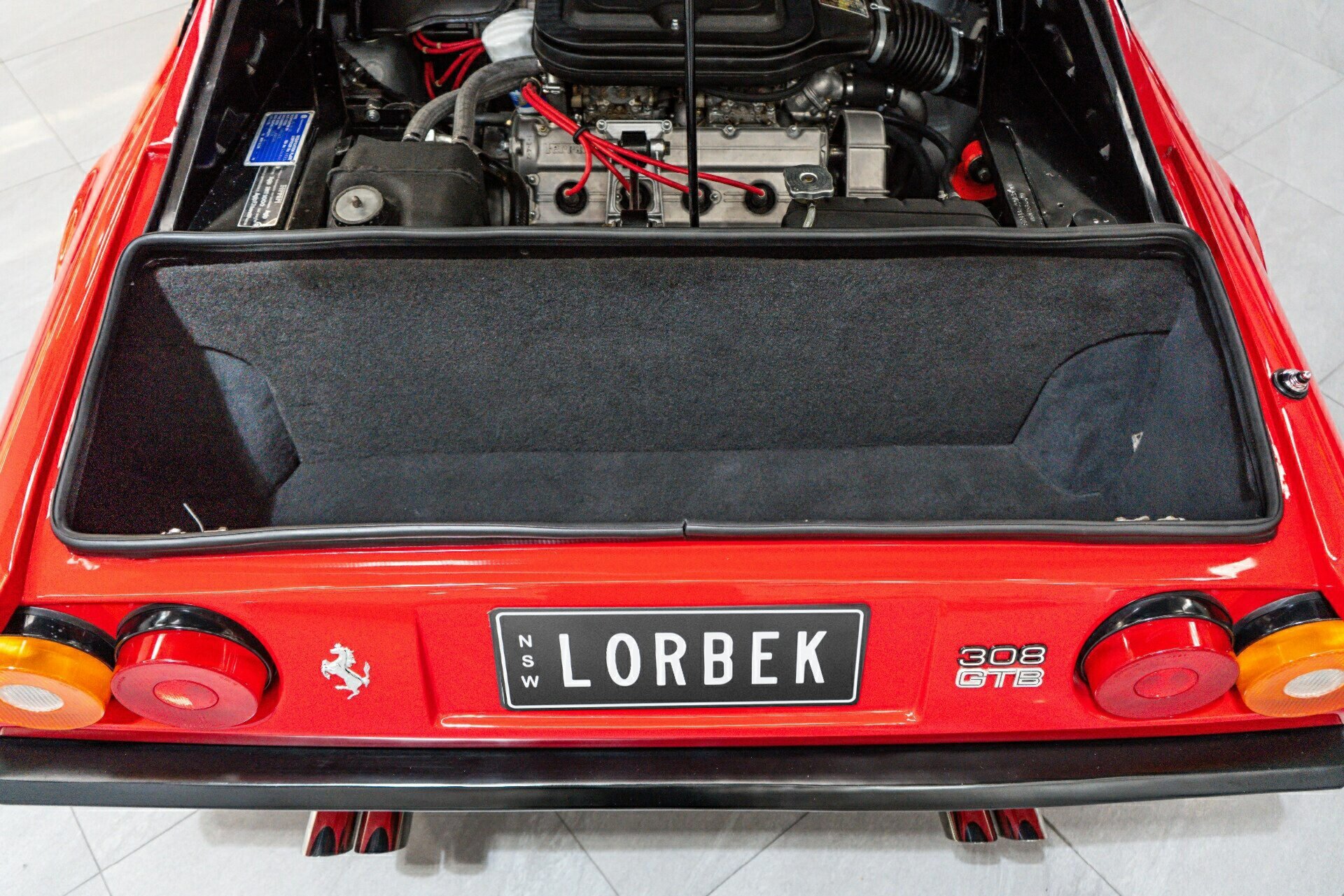 1977 FERRARI 308 GTB 5 SP MANUAL 2D COUPE