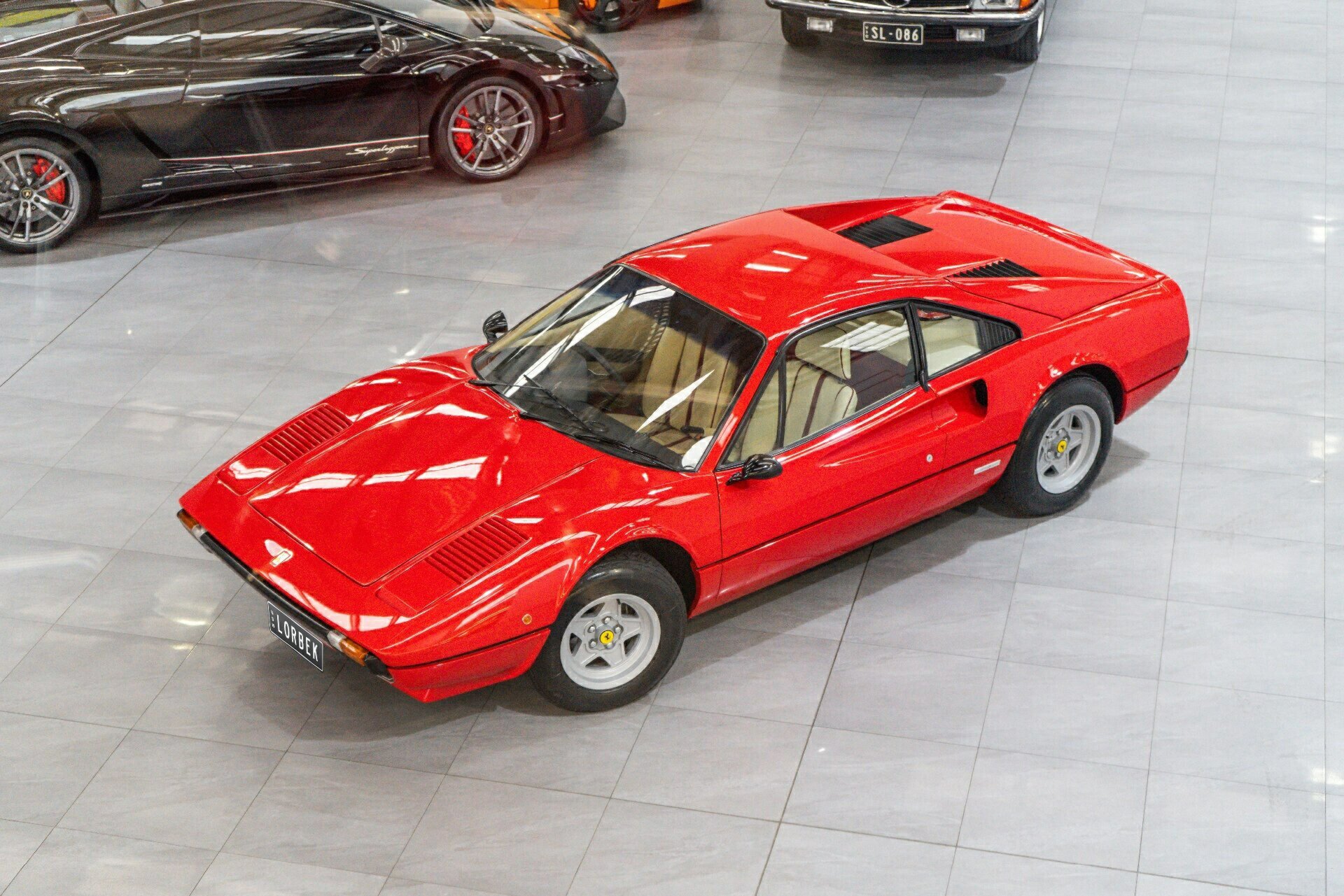 1977 FERRARI 308 GTB 5 SP MANUAL 2D COUPE