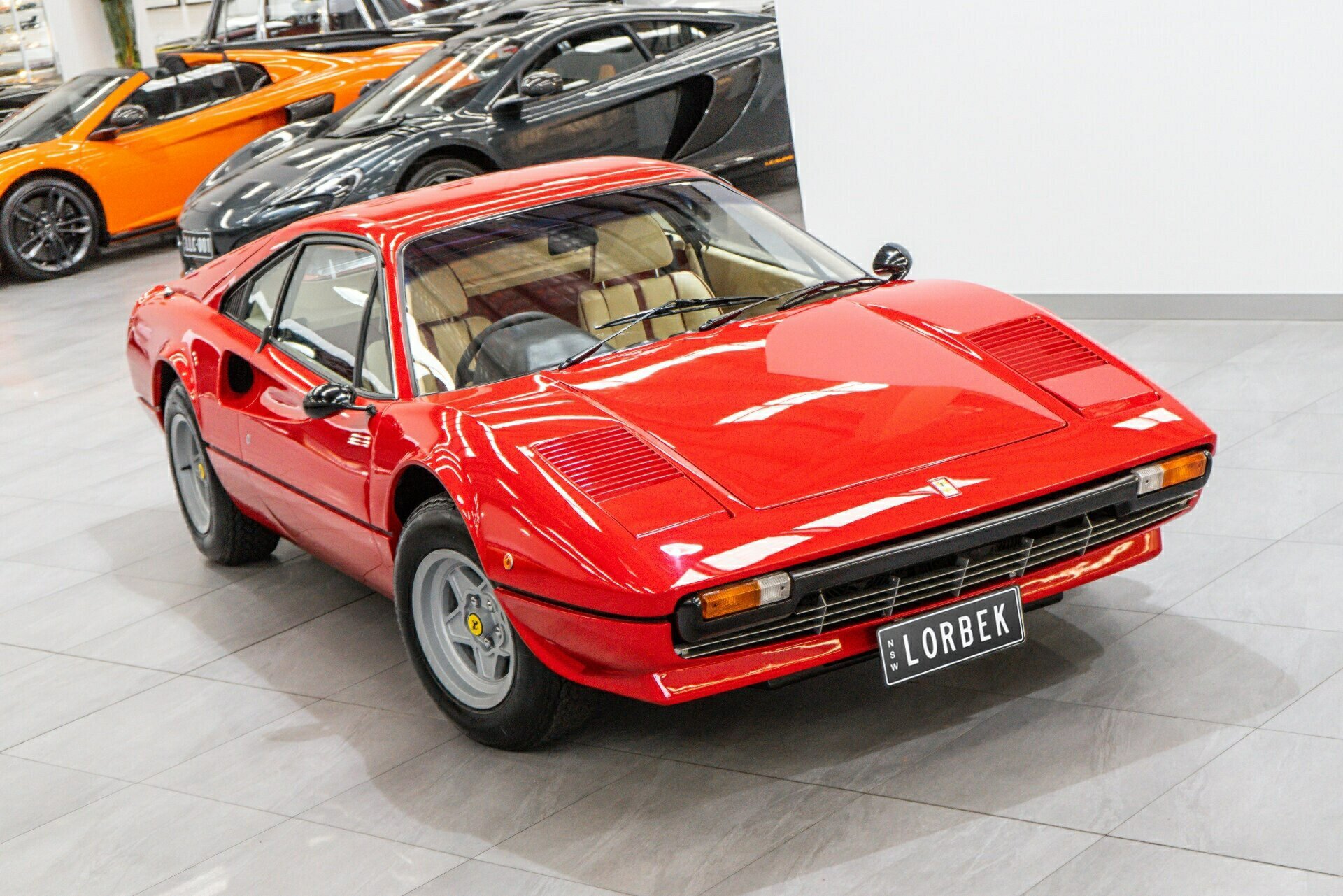 1977 FERRARI 308 GTB 5 SP MANUAL 2D COUPE