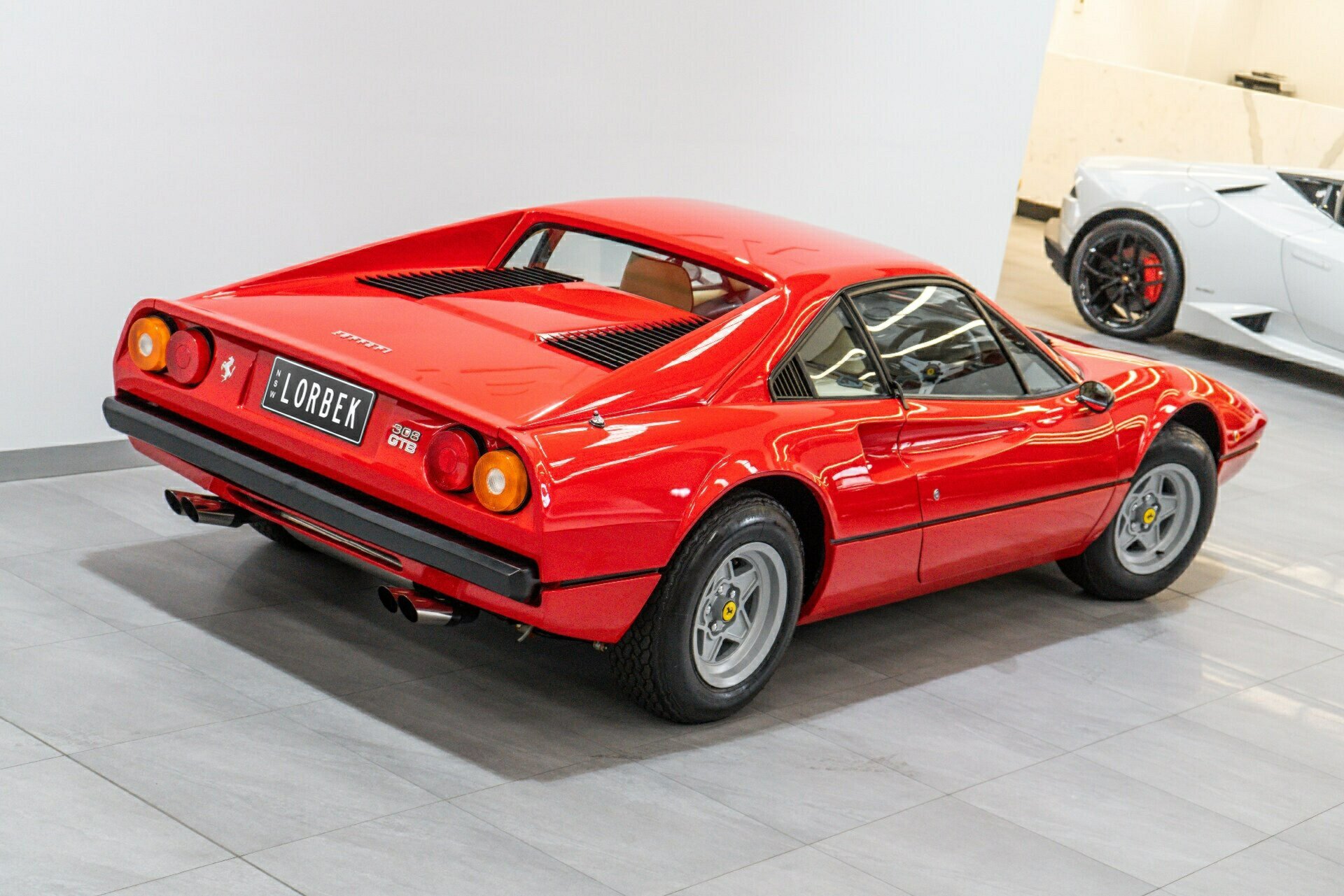1977 FERRARI 308 GTB 5 SP MANUAL 2D COUPE