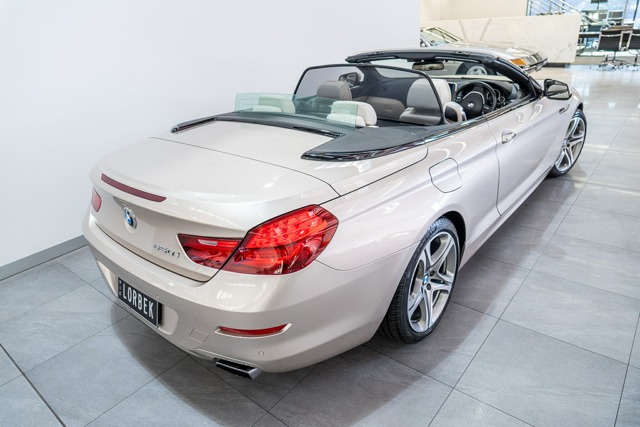 2011 BMW 6 F12 50I 8 SP AUTOMATIC 2D CONVERTIBLE