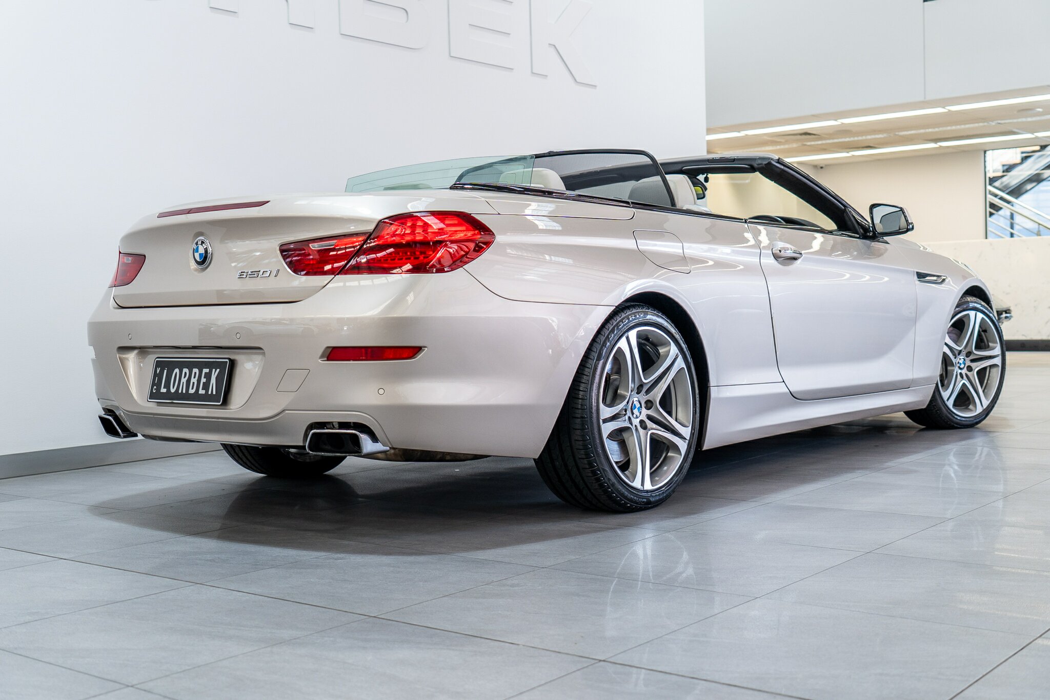 2011 BMW 6 F12 50I 8 SP AUTOMATIC 2D CONVERTIBLE