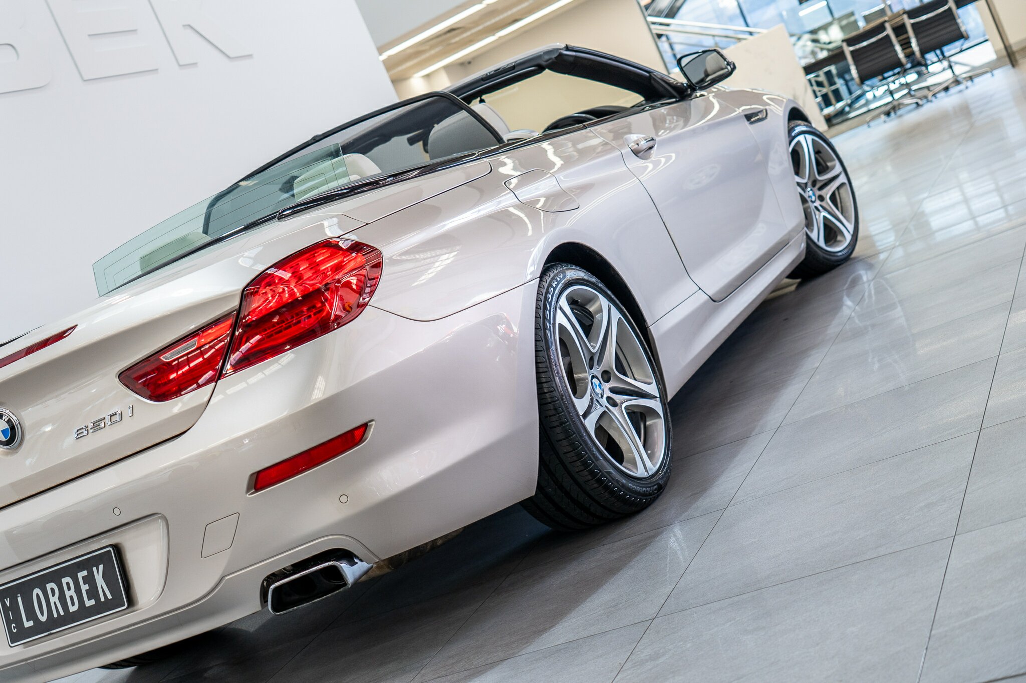 2011 BMW 6 F12 50I 8 SP AUTOMATIC 2D CONVERTIBLE
