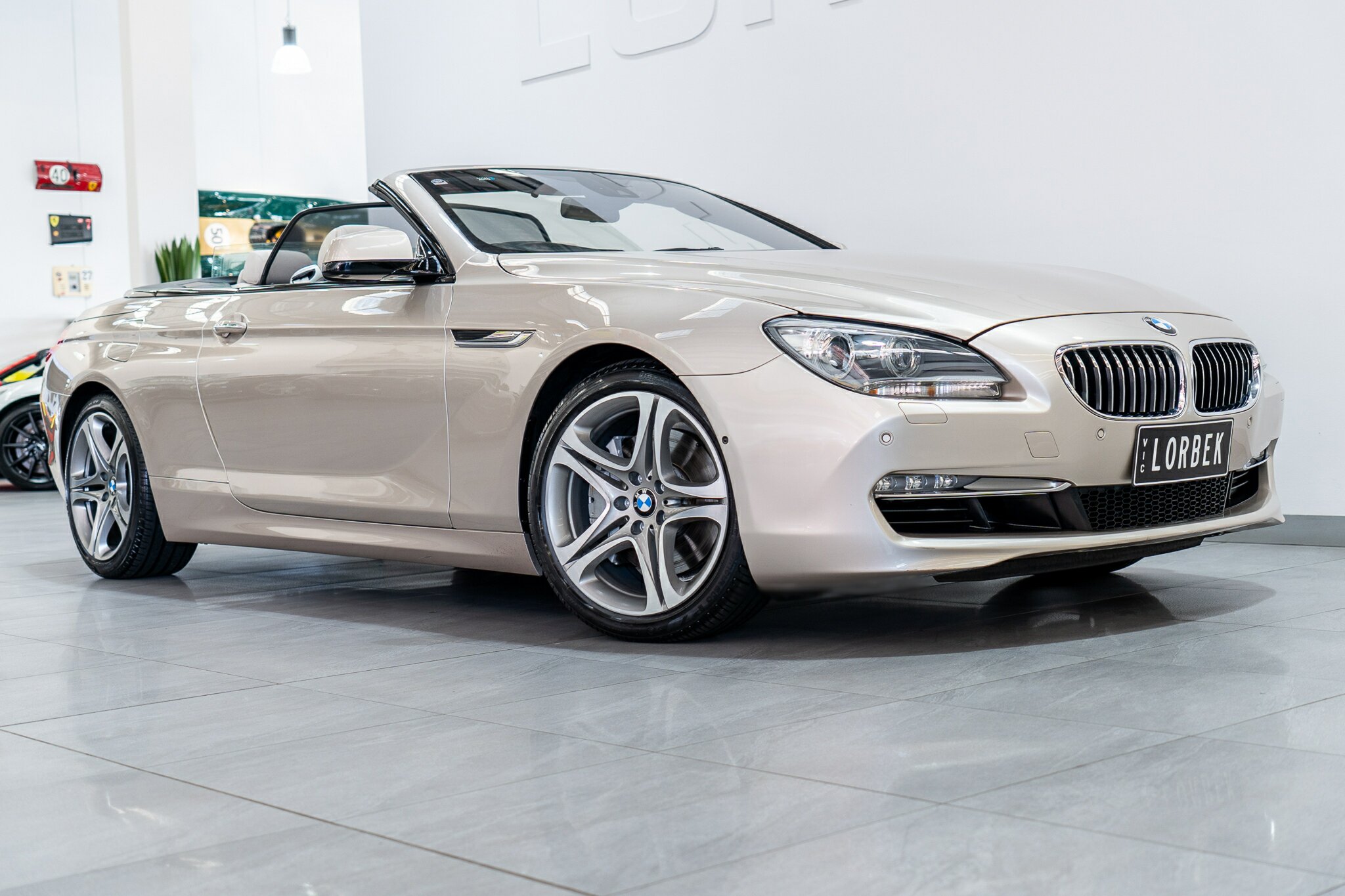 2011 BMW 6 F12 50I 8 SP AUTOMATIC 2D CONVERTIBLE